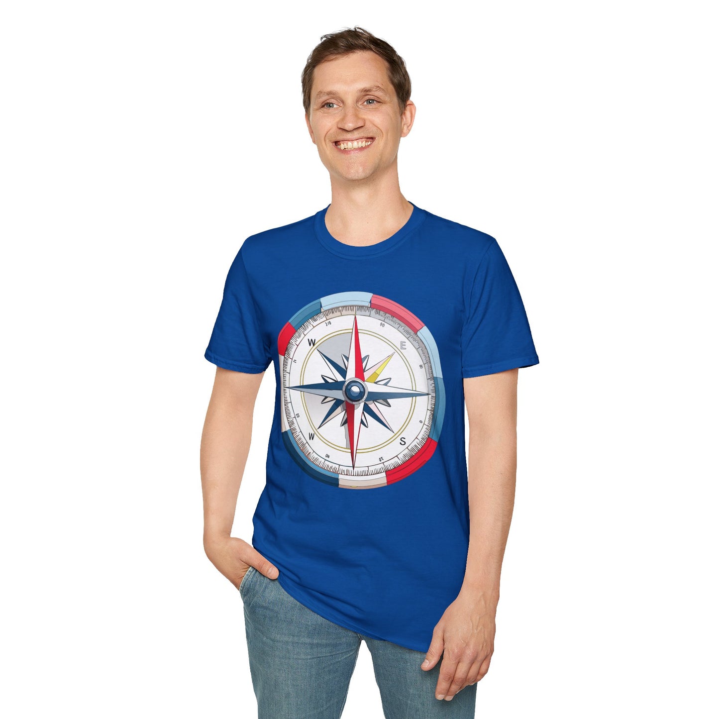 Compass T Shirt, Compass Shirt, Shirt with Compass, Navigator Shirt