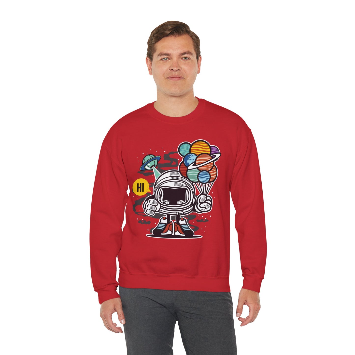 Space Shuttle Sweatshirt, Cosmic Sweatshirt, Astronaut Sweatshirt, Space Cosmic Sweatshirt