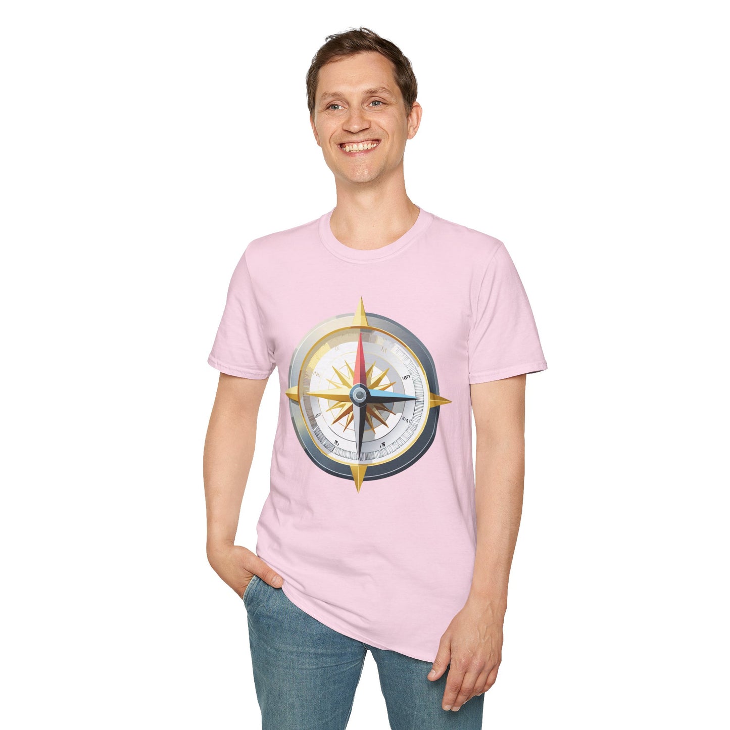 Compass T Shirt, Compass Shirt, Shirt with Compass, Navigator Shirt