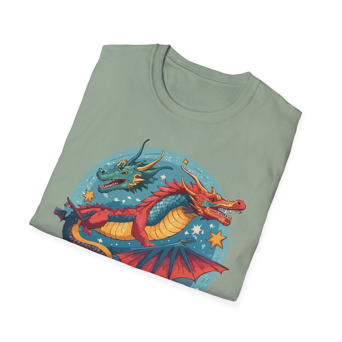 Dragon T Shirt, Dragon Shirt, Shirt with Animals, Animal Shirt