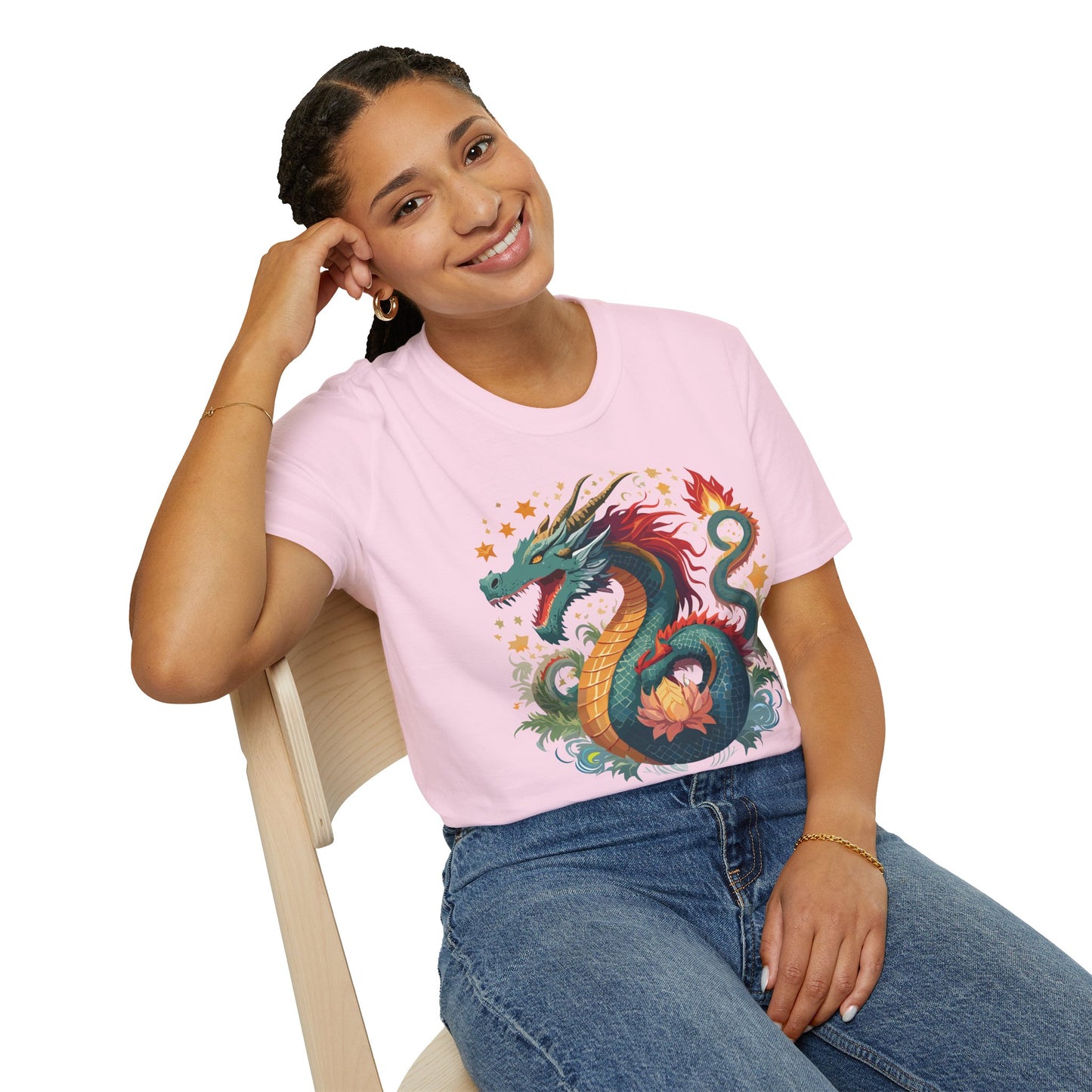Dragon T Shirt, Dragon Shirt, Shirt with Animals, Animal Shirt