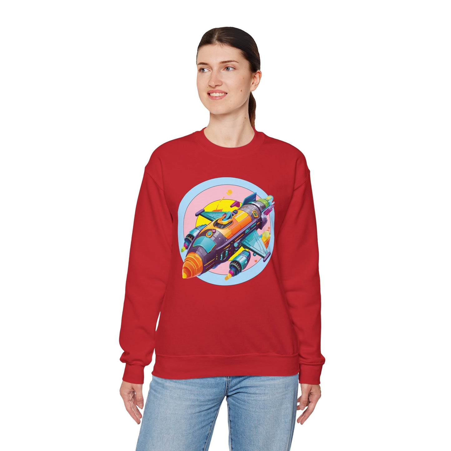 Space Shuttle Sweatshirt, Cosmic Sweatshirt, Astronaut Sweatshirt, Space Cosmic Sweatshirt