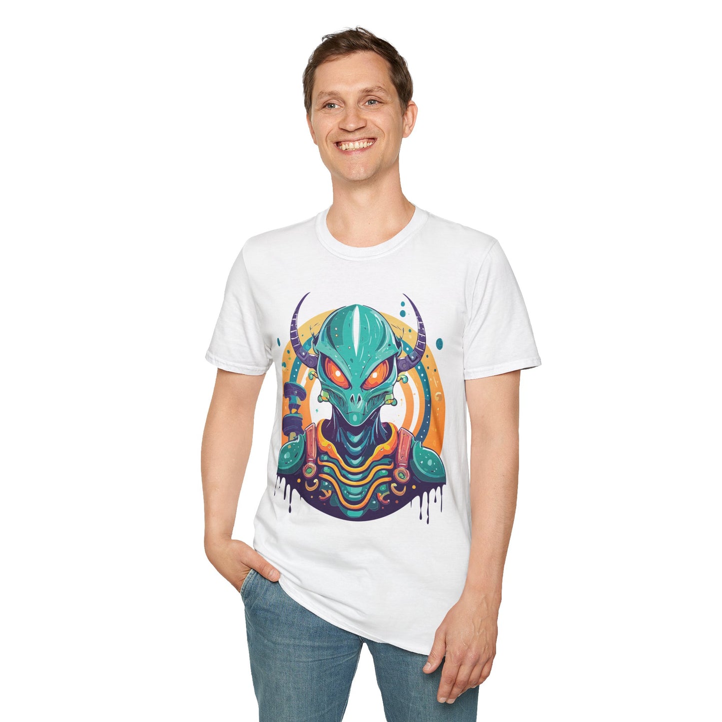 Alien T Shirt, Cosmos Shirt, Shirt with Aliens, Cosmo Shirts