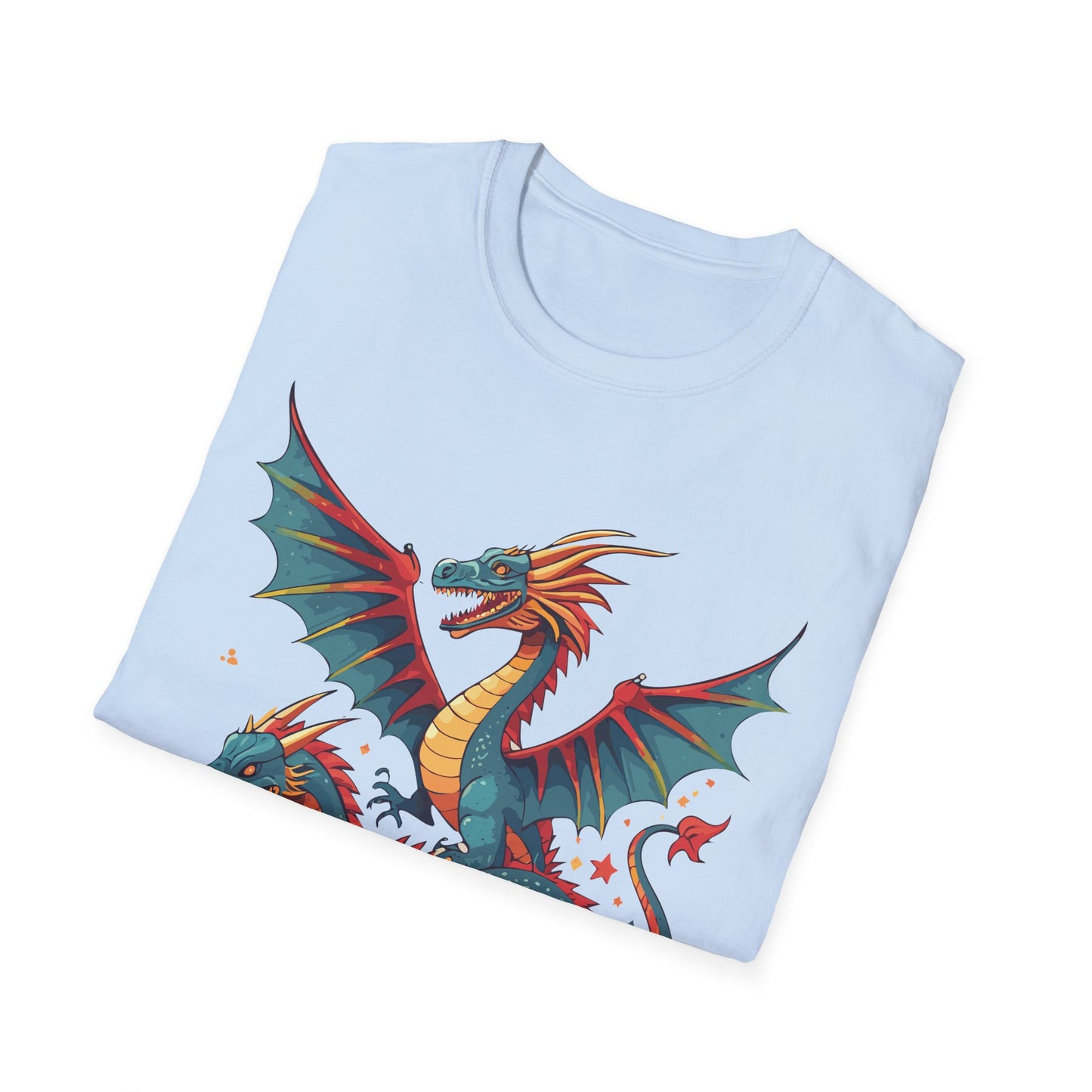 Dragon T Shirt, Dragon Shirt, Shirt with Animals, Animal Shirt
