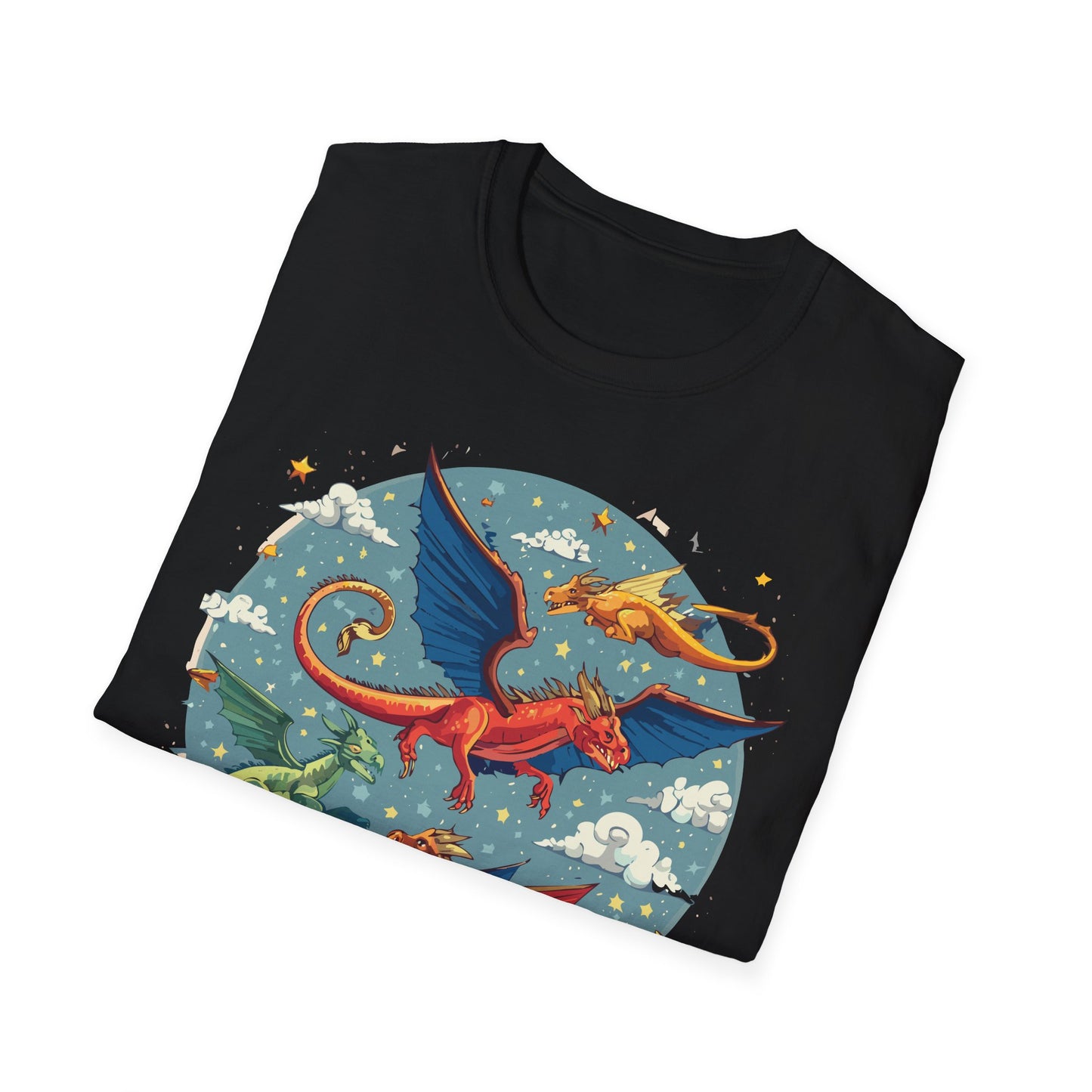 Dragon T Shirt, Dragon Shirt, Shirt with Animals, Animal Shirt