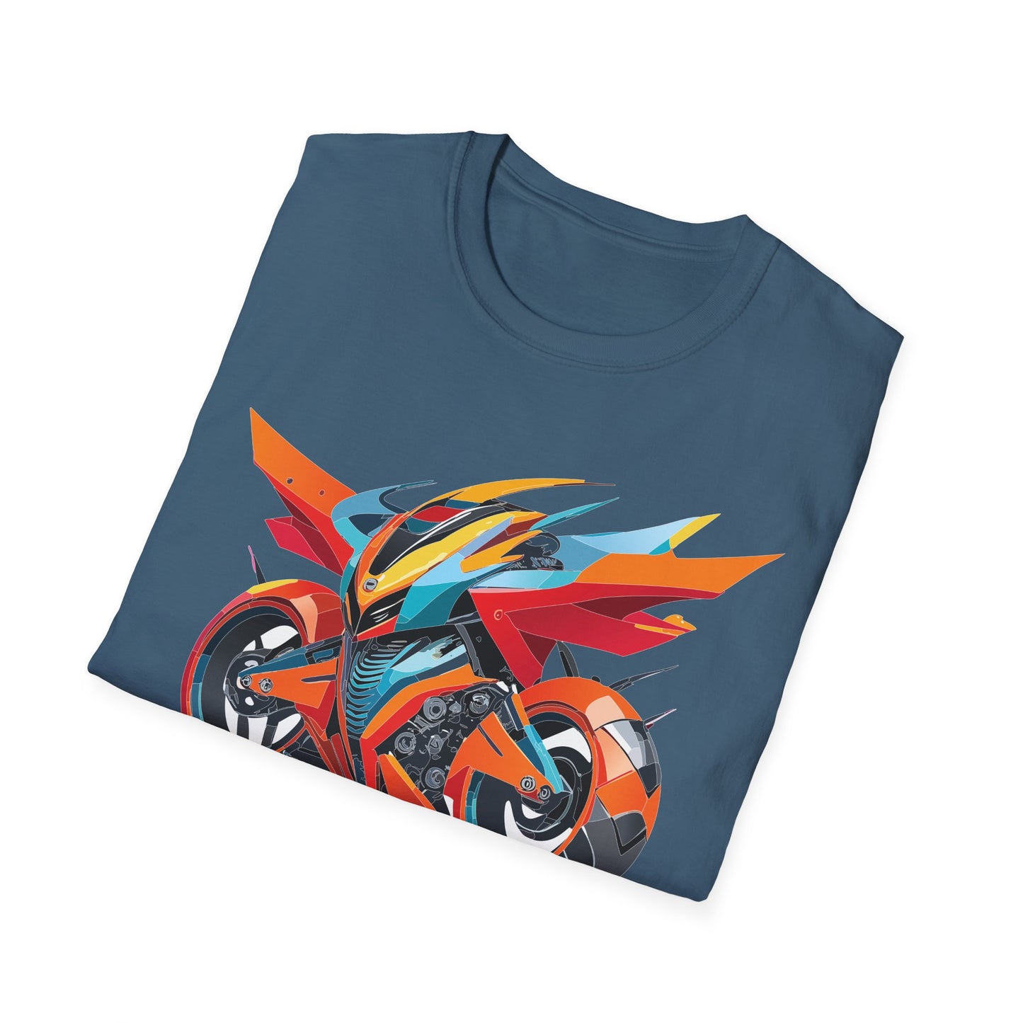 Bike T Shirt, Moto Shirt, Shirt with Motorcycle, MTB T Shirts