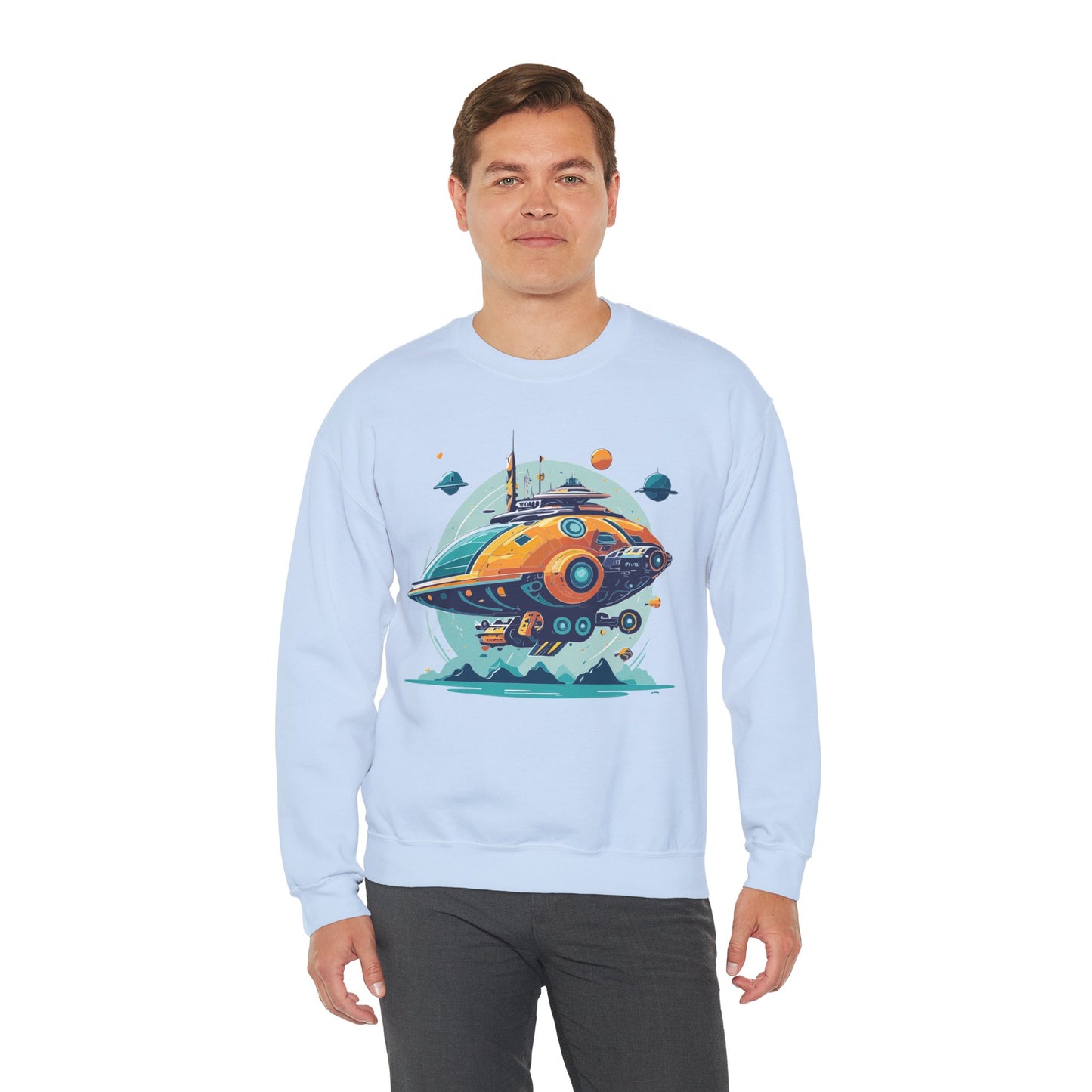 Space Shuttle Sweatshirt, Cosmic Sweatshirt, Astronaut Sweatshirt, Space Cosmic Sweatshirt