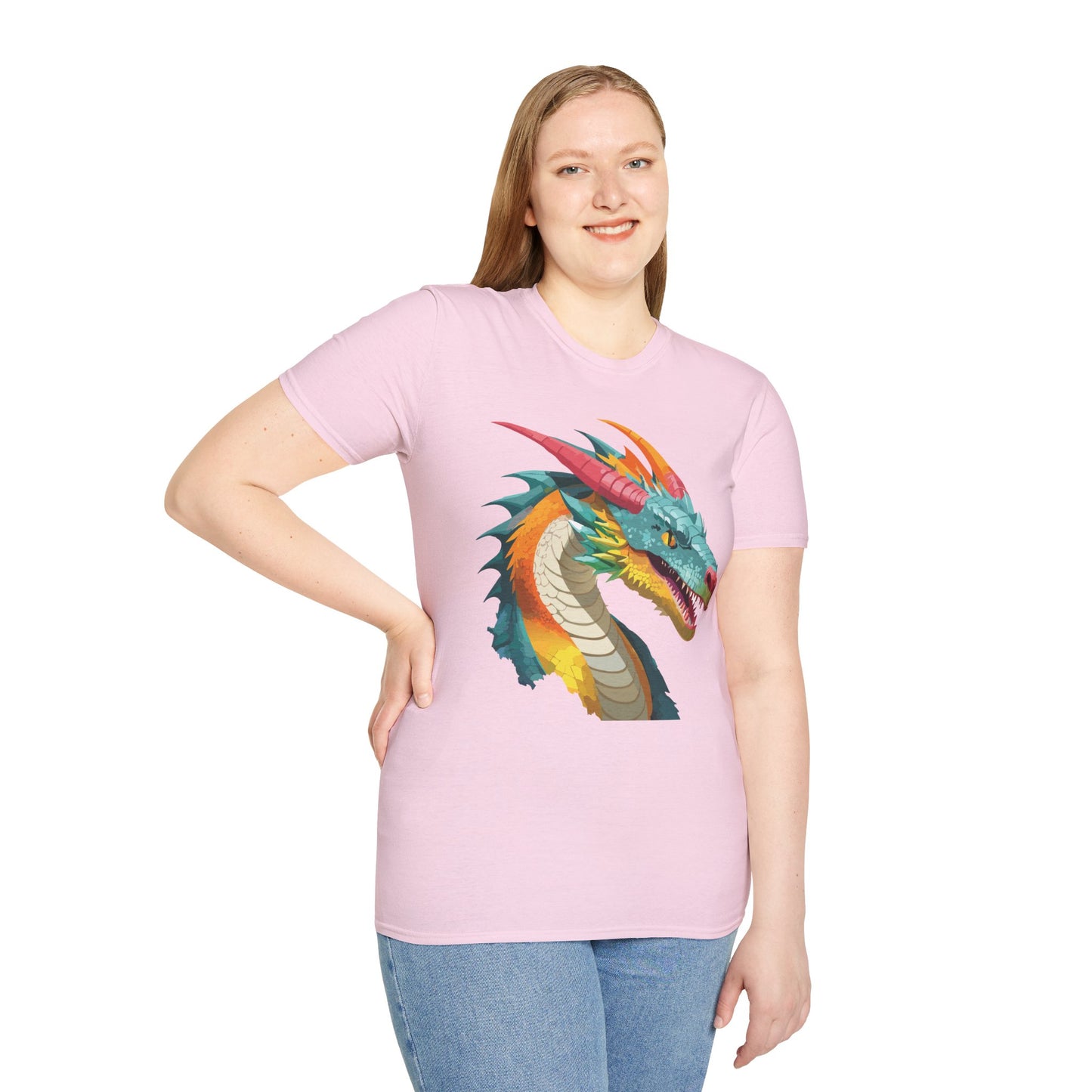 Dragon T Shirt, Dragon Shirt, Shirt with Animals, Animal Shirt