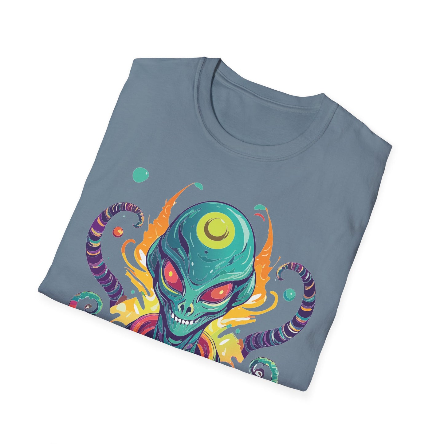 Alien T Shirt, Cosmos Shirt, Shirt with Aliens, Cosmo Shirts