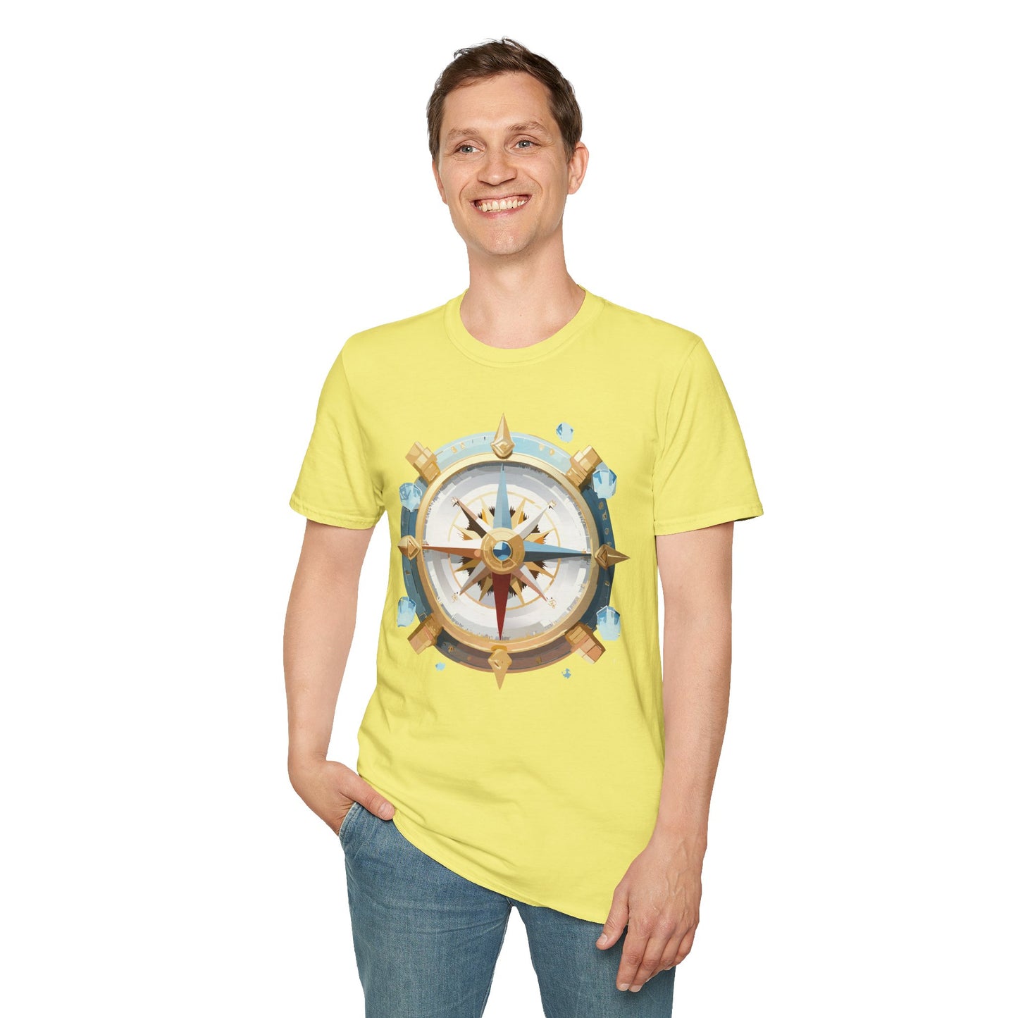 Compass T Shirt, Compass Shirt, Shirt with Compass, Navigator Shirt