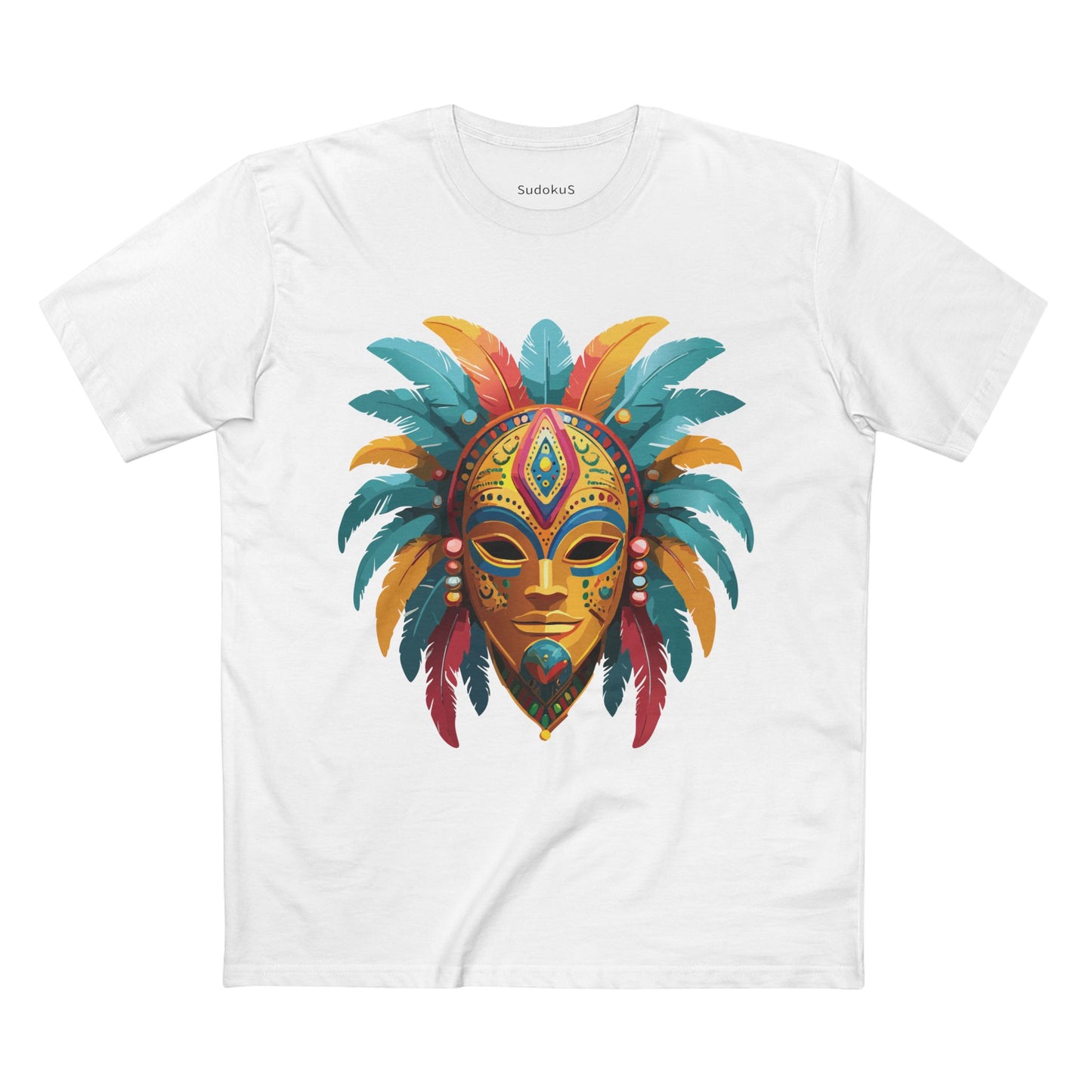 Mask Shirt, Shirt with Face - SudokuS