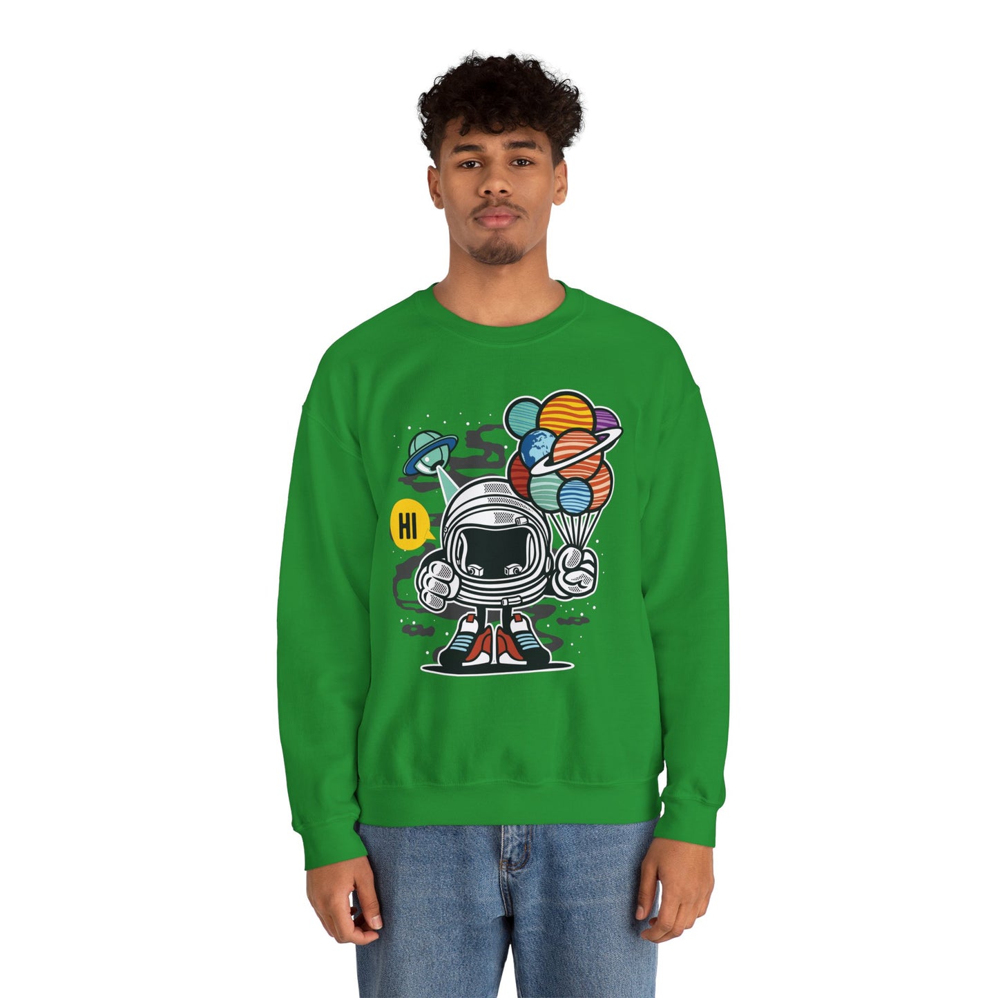 Space Shuttle Sweatshirt, Cosmic Sweatshirt, Astronaut Sweatshirt, Space Cosmic Sweatshirt