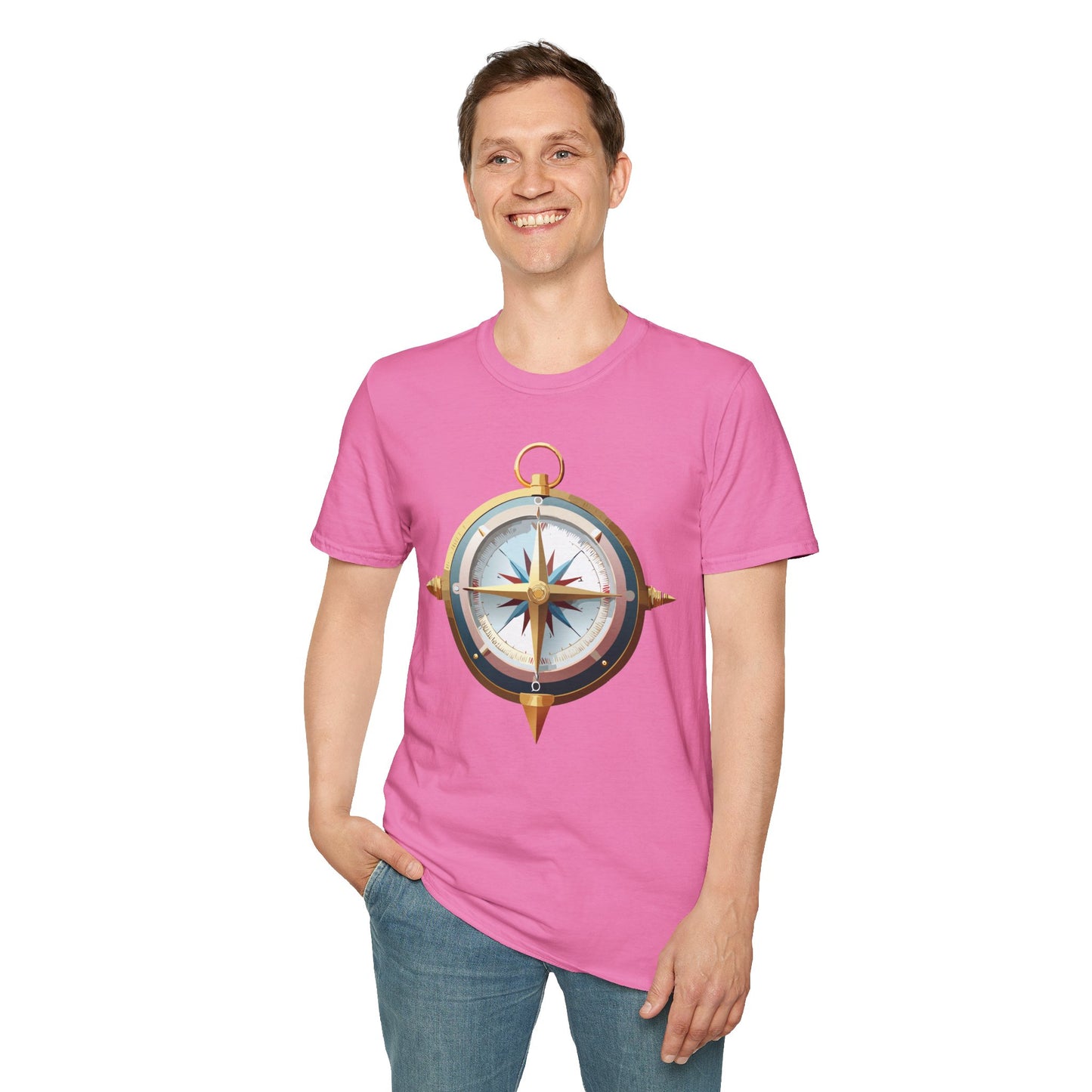 Compass T Shirt, Compass Shirt, Shirt with Compass, Navigator Shirt