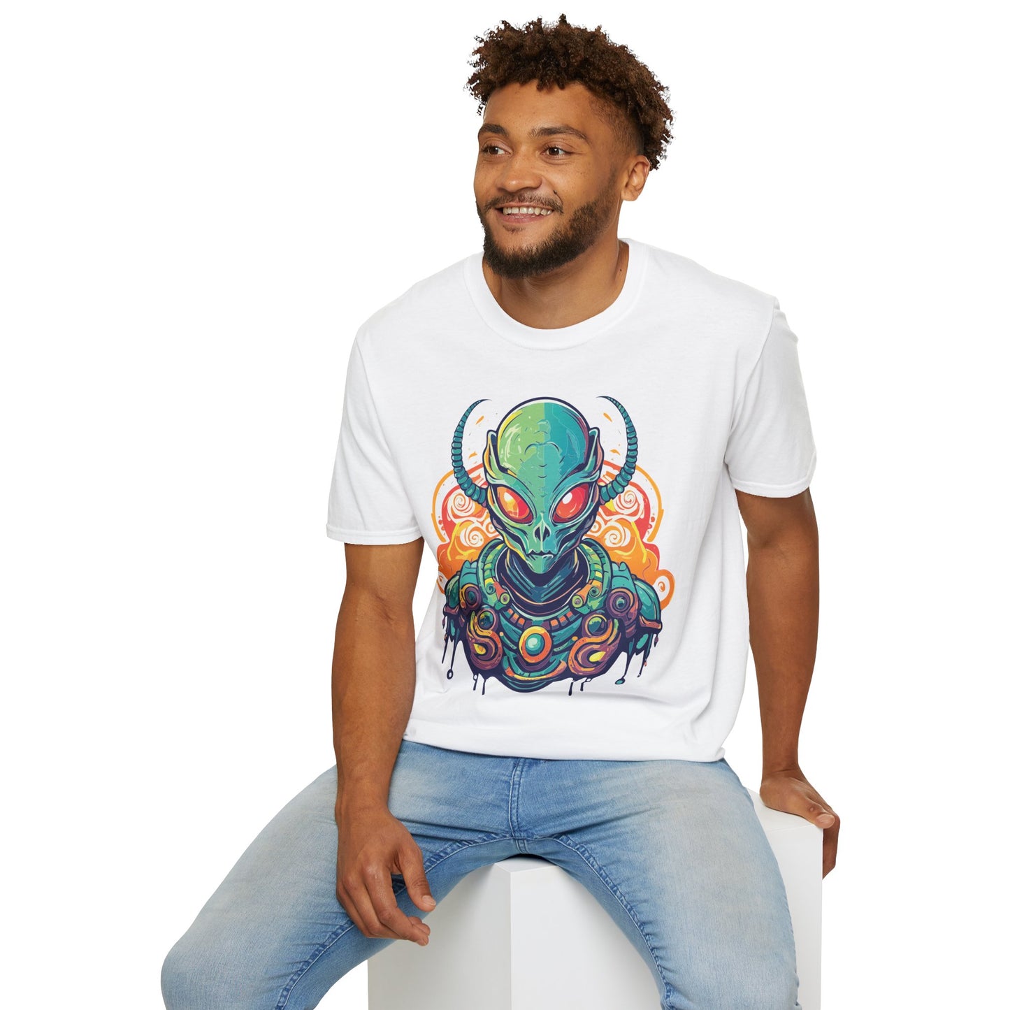 Alien T Shirt, Cosmos Shirt, Shirt with Aliens, Cosmo Shirts