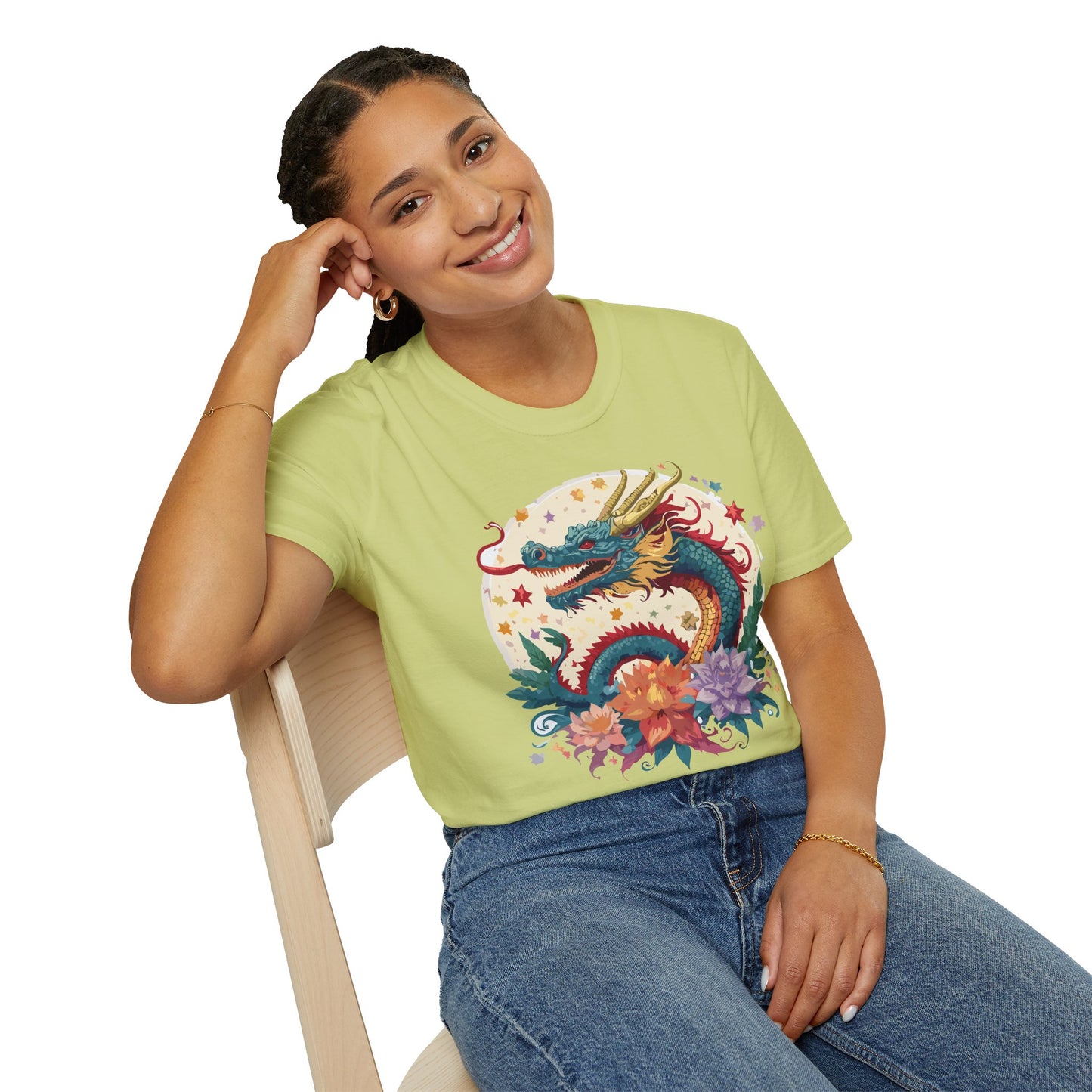 Dragon T Shirt, Dragon Shirt, Shirt with Animals, Animal Shirt