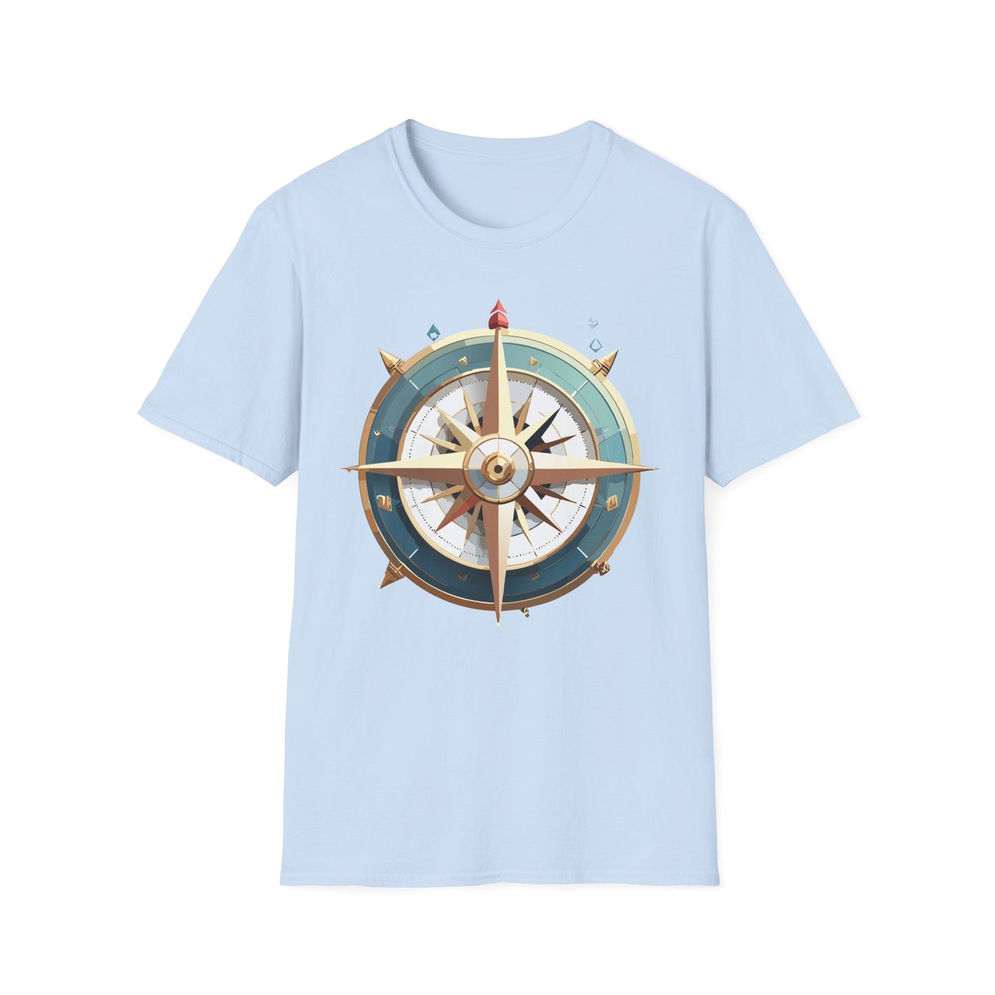 Compass T Shirt, Compass Shirt, Shirt with Compass, Navigator Shirt