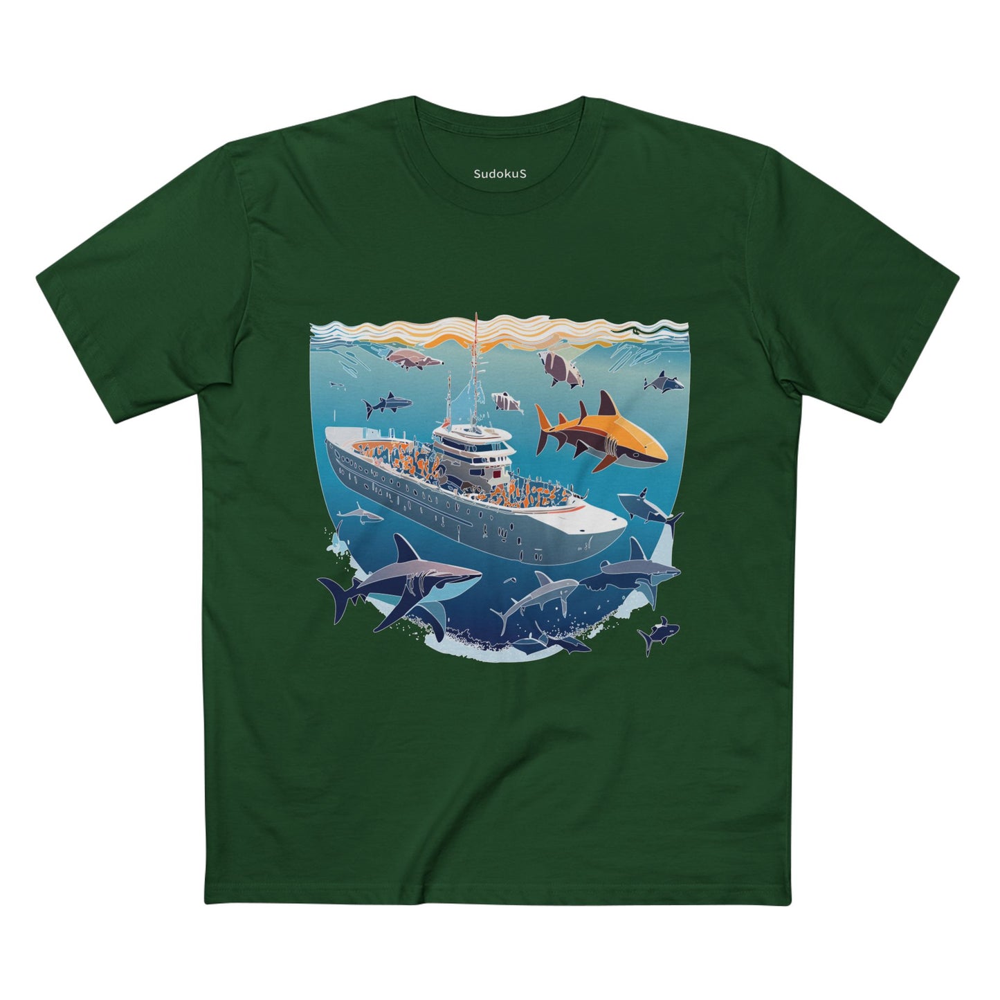 Ocean Coast Shirts, Ocean Shirt - SudokuS
