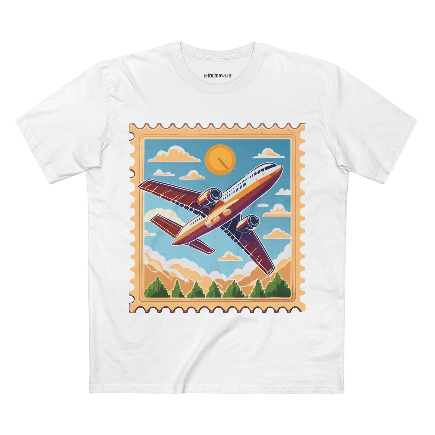 Stamp Shirt, Postage Stamp Shirt