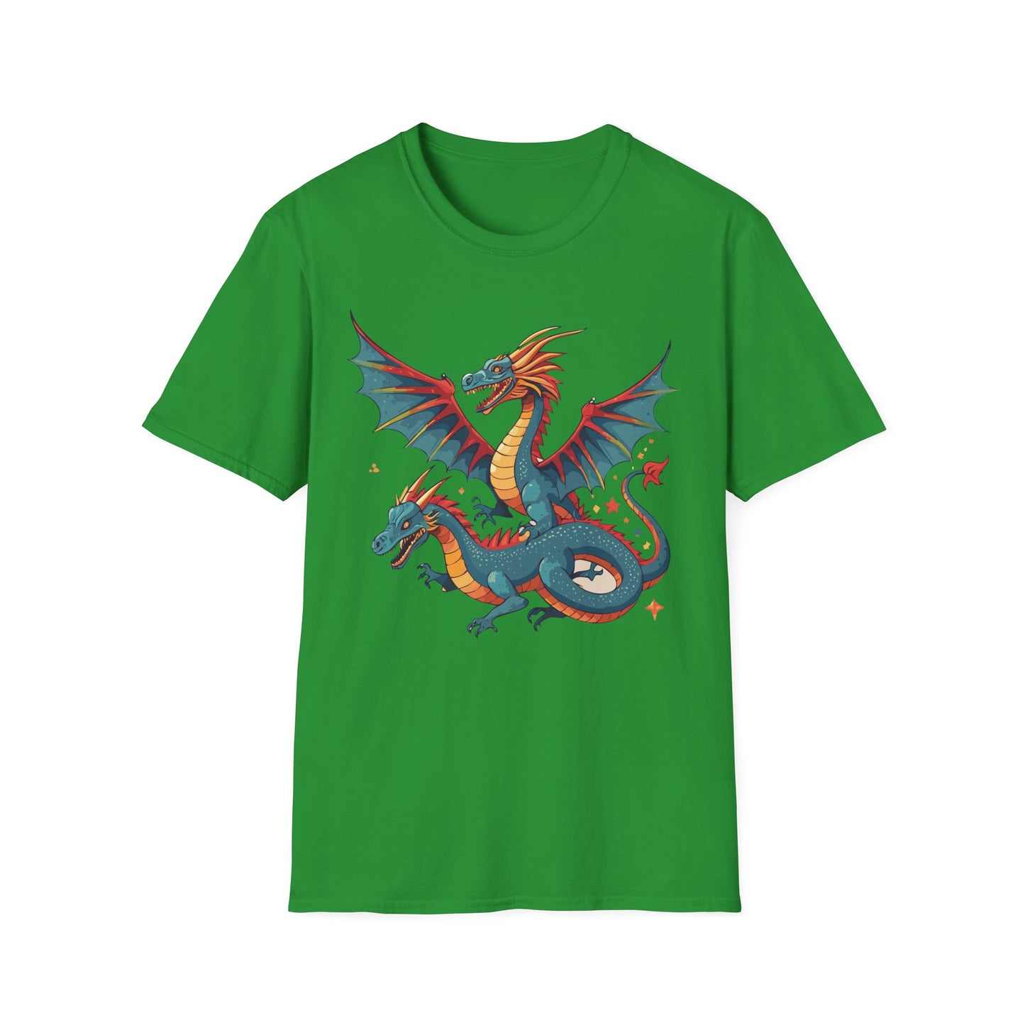 Dragon T Shirt, Dragon Shirt, Shirt with Animals, Animal Shirt