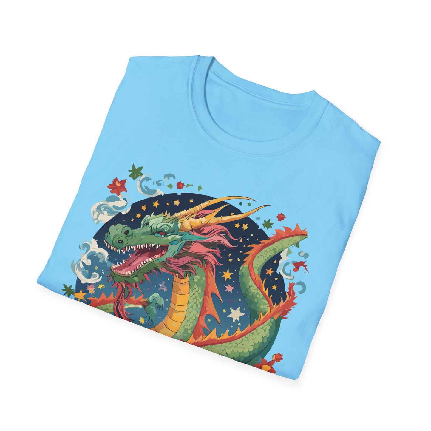 Dragon T Shirt, Dragon Shirt, Shirt with Animals, Animal Shirt