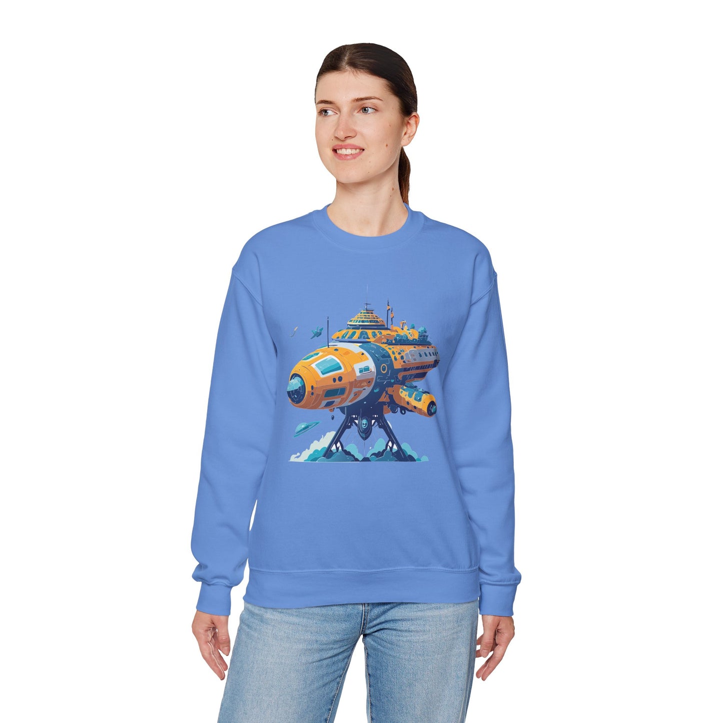 Space Shuttle Sweatshirt, Cosmic Sweatshirt, Astronaut Sweatshirt, Space Cosmic Sweatshirt