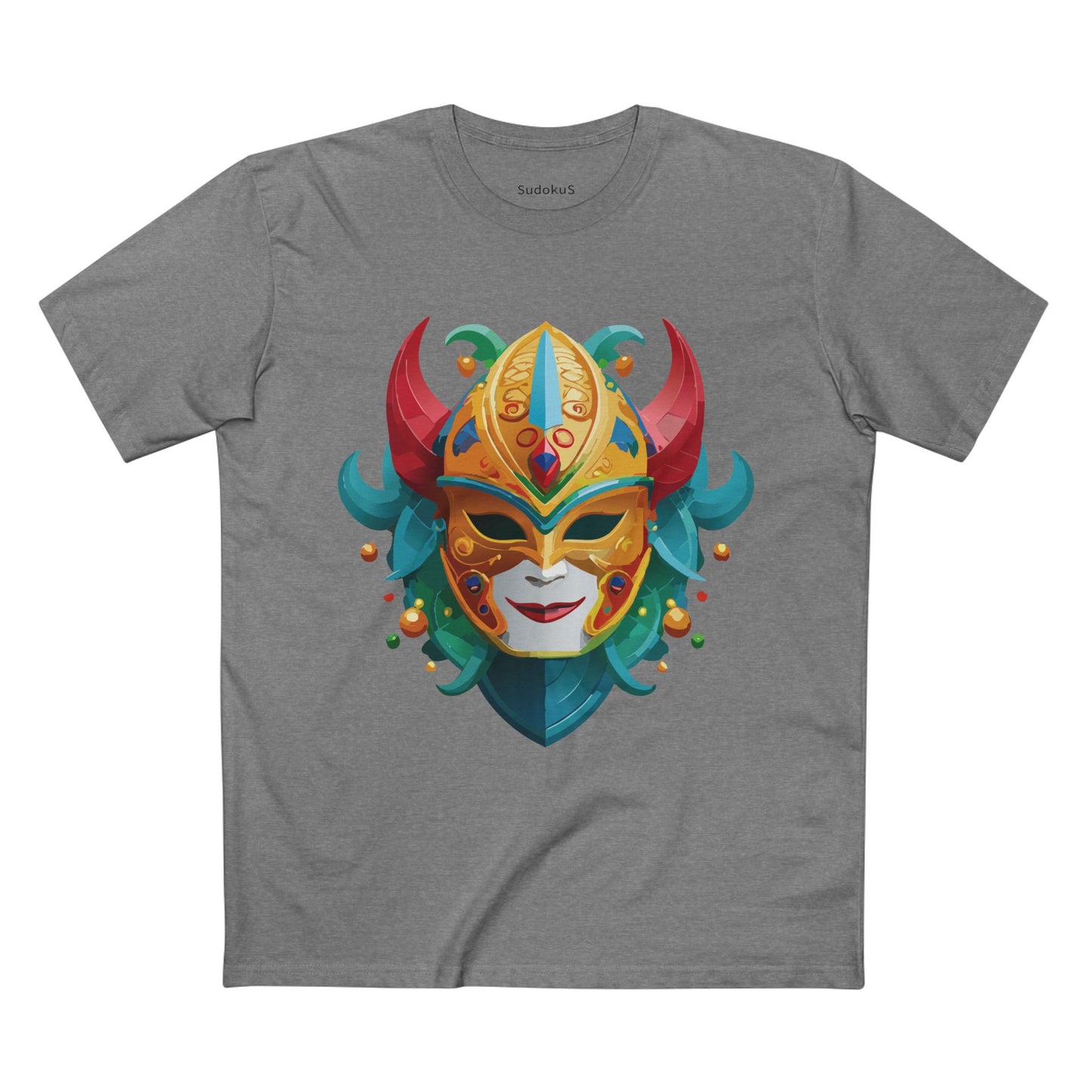 Mask Shirt, Shirt with Face - SudokuS