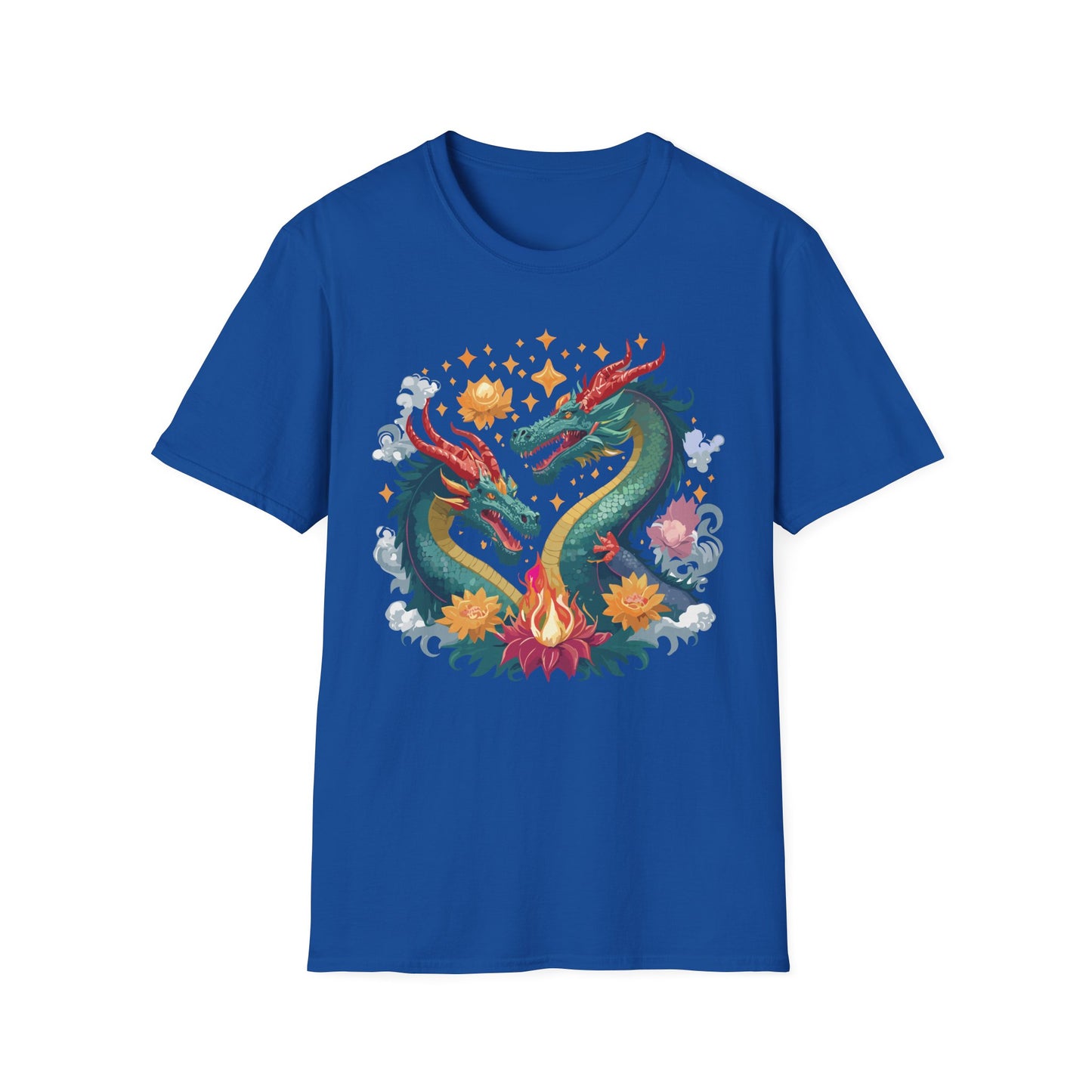 Dragon T Shirt, Dragon Shirt, Shirt with Animals, Animal Shirt