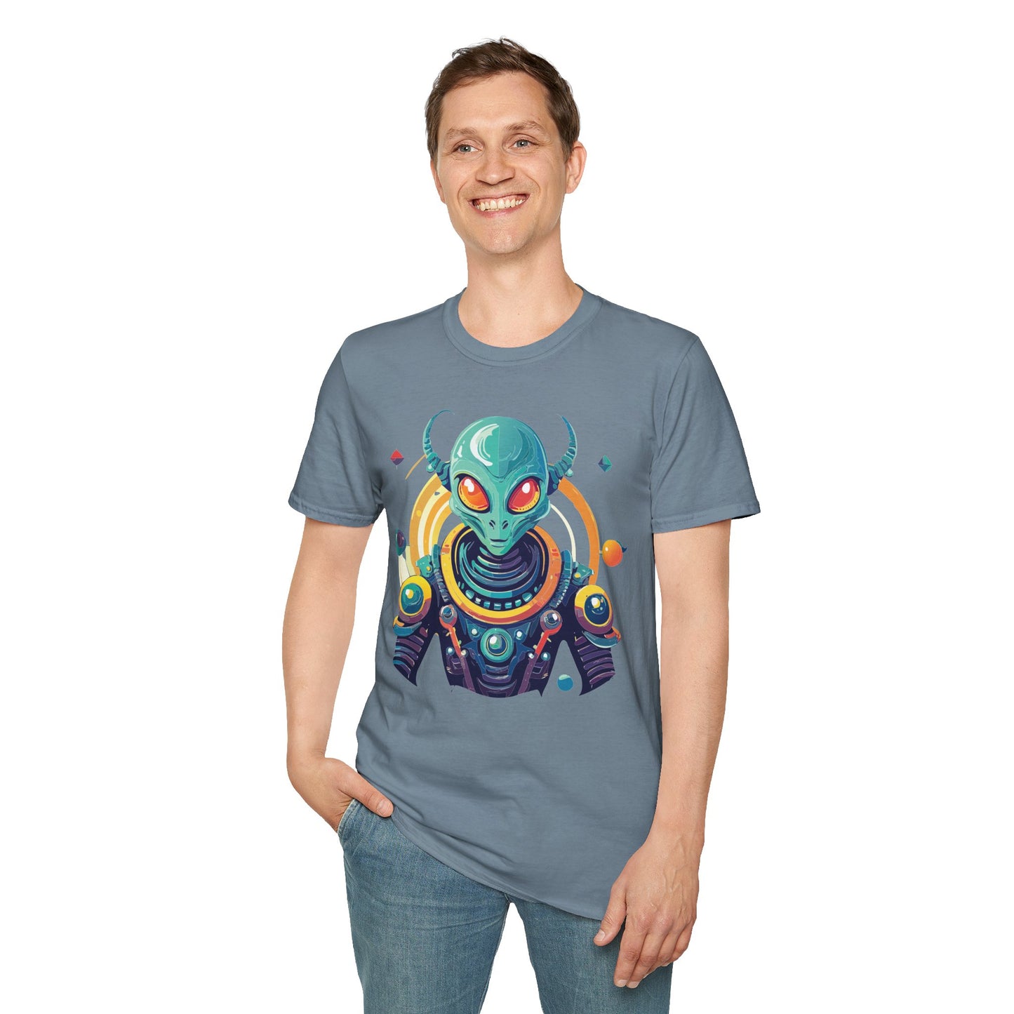 Alien T Shirt, Cosmos Shirt, Shirt with Aliens, Cosmo Shirts