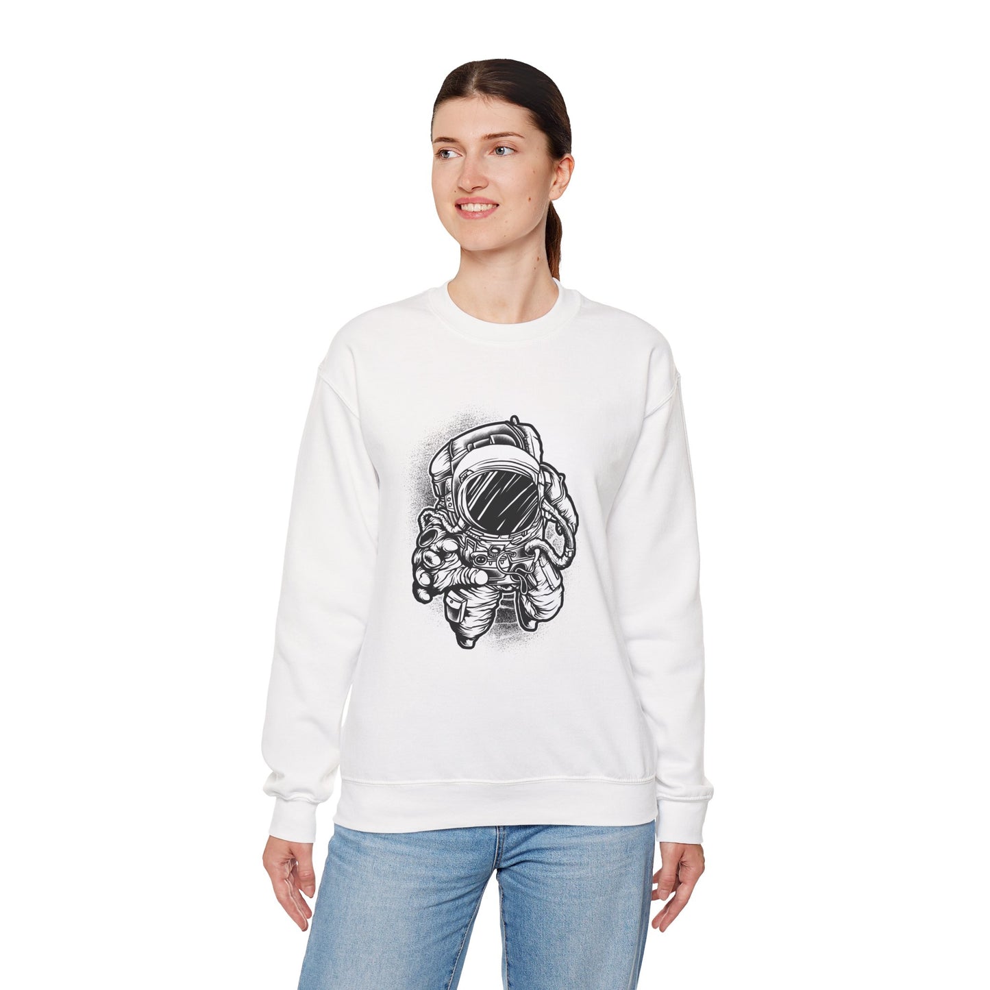 Space Shuttle Sweatshirt, Cosmic Sweatshirt, Astronaut Sweatshirt, Space Cosmic Sweatshirt