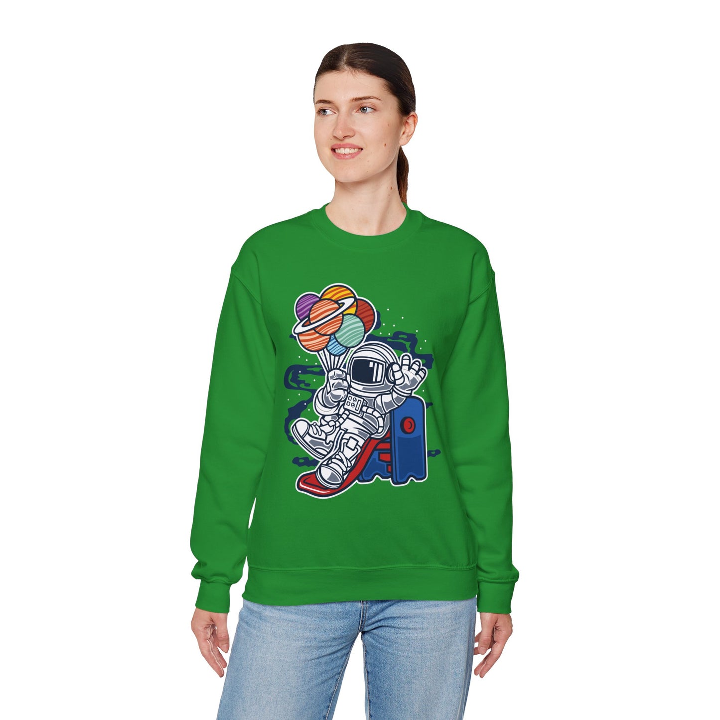 Space Shuttle Sweatshirt, Cosmic Sweatshirt, Astronaut Sweatshirt, Space Cosmic Sweatshirt