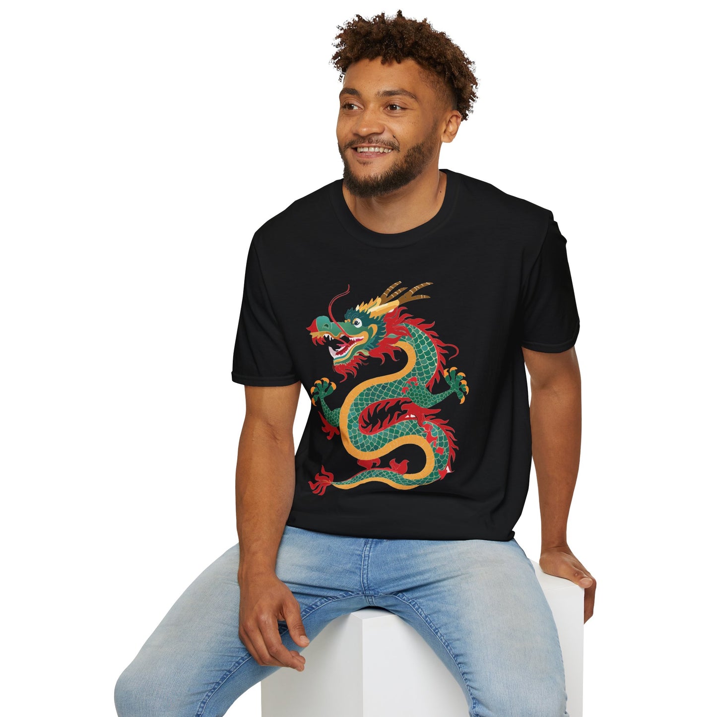 Dragon T Shirt, Dragon Shirt, Shirt with Animals, Animal Shirt