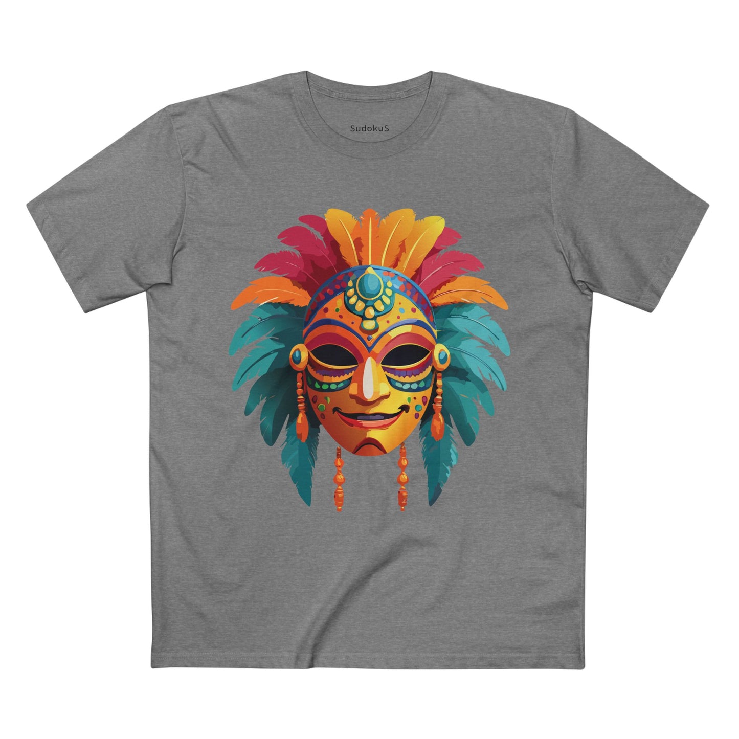 Mask Shirt, Shirt with Face - SudokuS