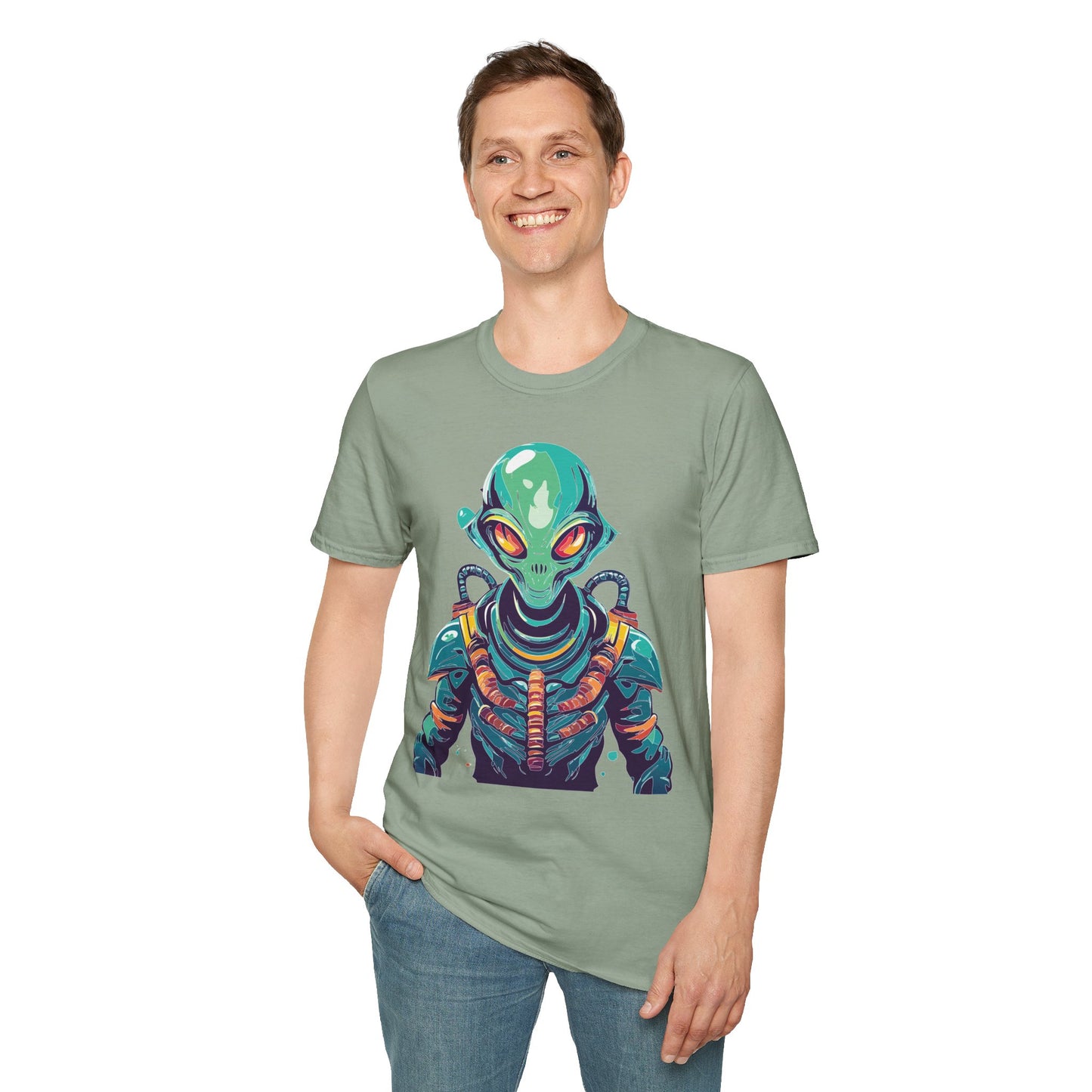 Alien T Shirt, Cosmos Shirt, Shirt with Aliens, Cosmo Shirts