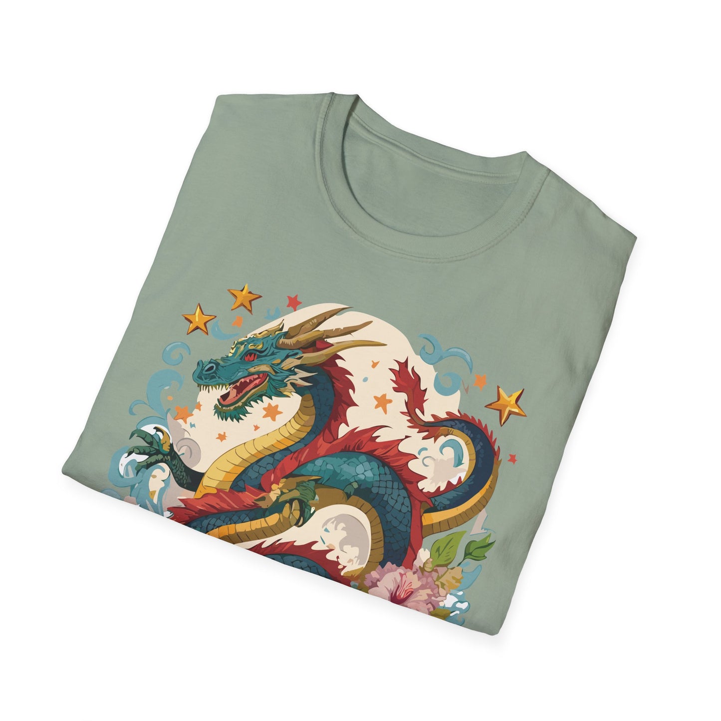 Dragon T Shirt, Dragon Shirt, Shirt with Animals, Animal Shirt