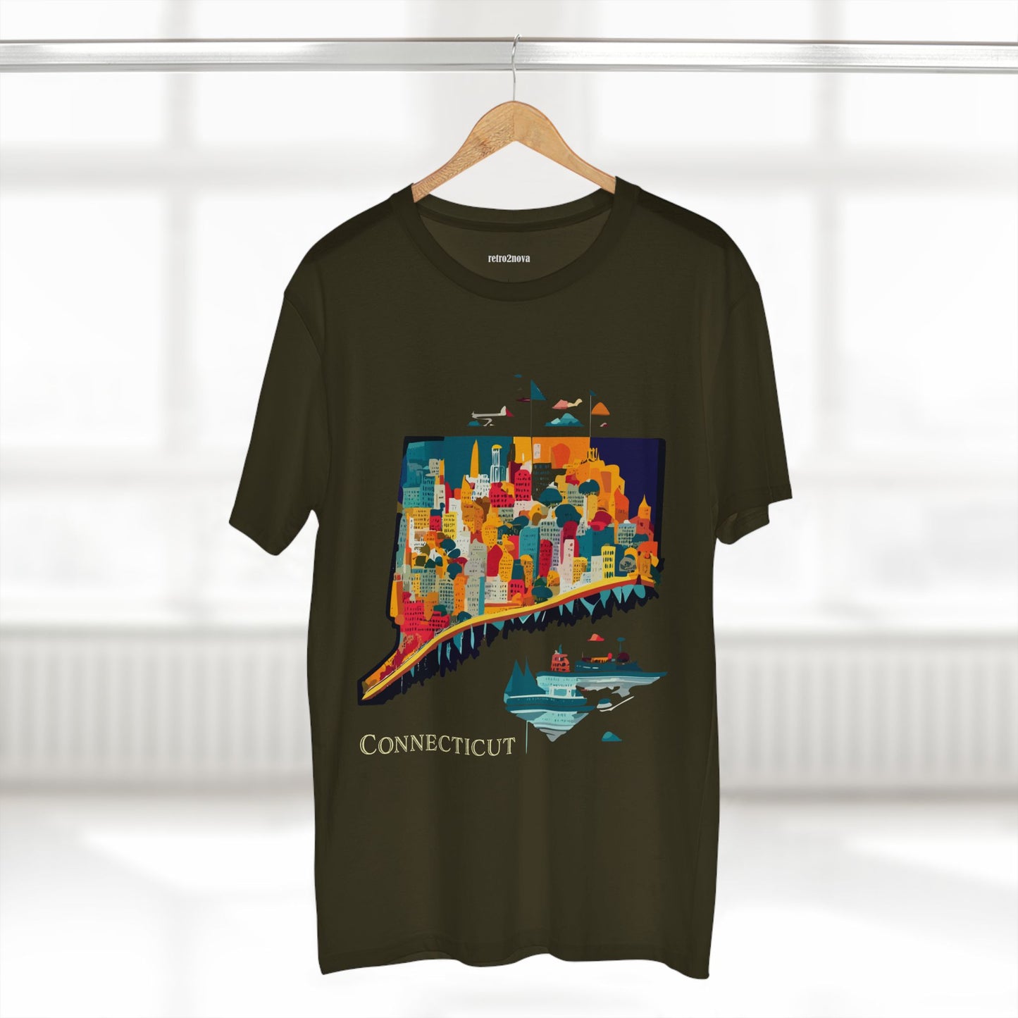 US State Shirts, Connecticut Shirt