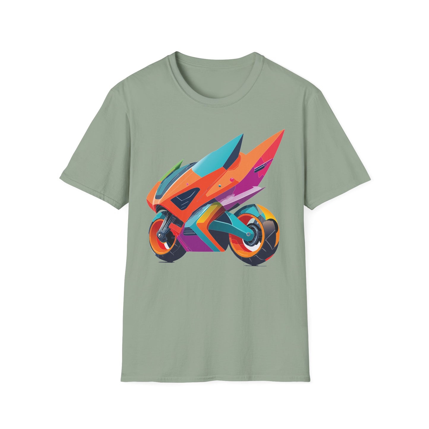 Bike T Shirt, Moto Shirt, Shirt with Motorcycle, MTB T Shirts