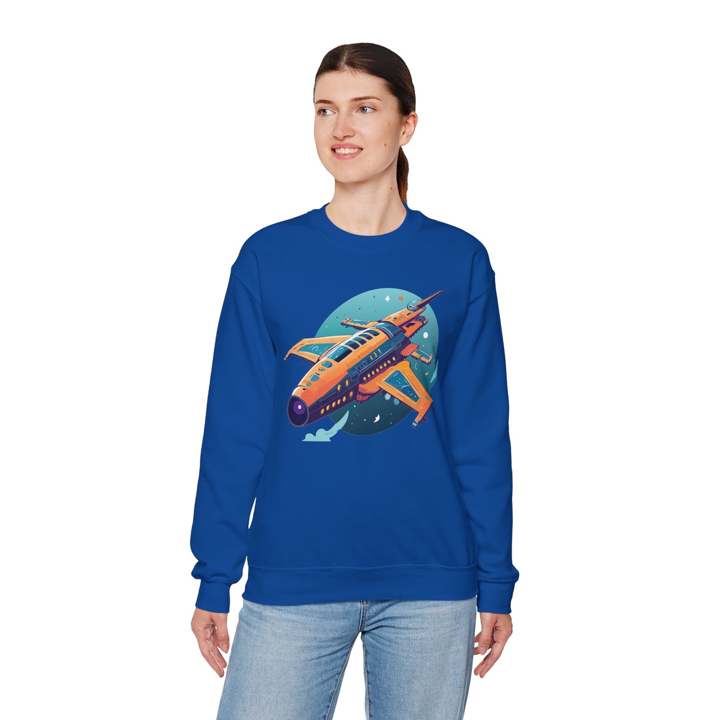 Space Shuttle Sweatshirt, Cosmic Sweatshirt, Astronaut Sweatshirt, Space Cosmic Sweatshirt