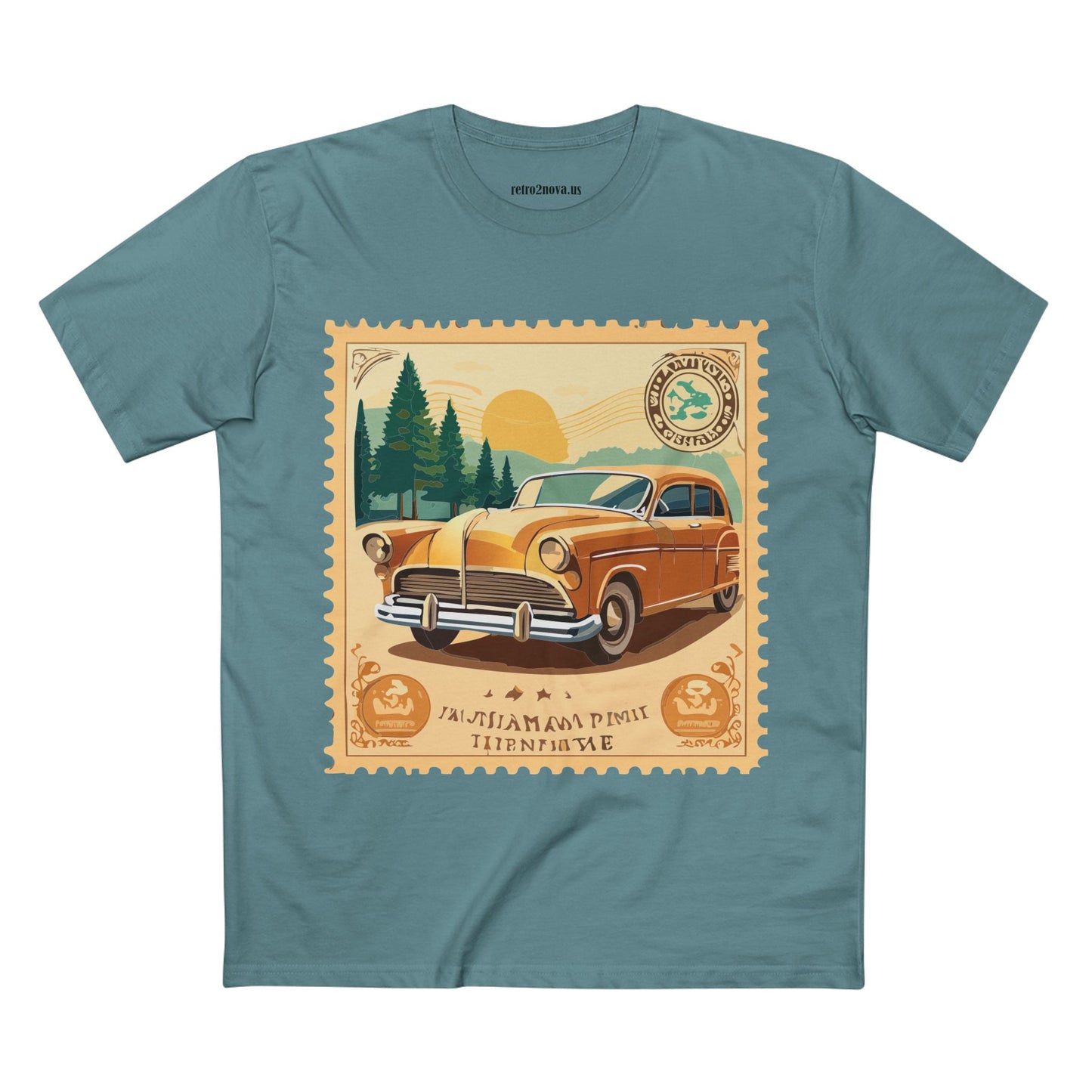 Stamp Shirt, Postage Stamp Shirt