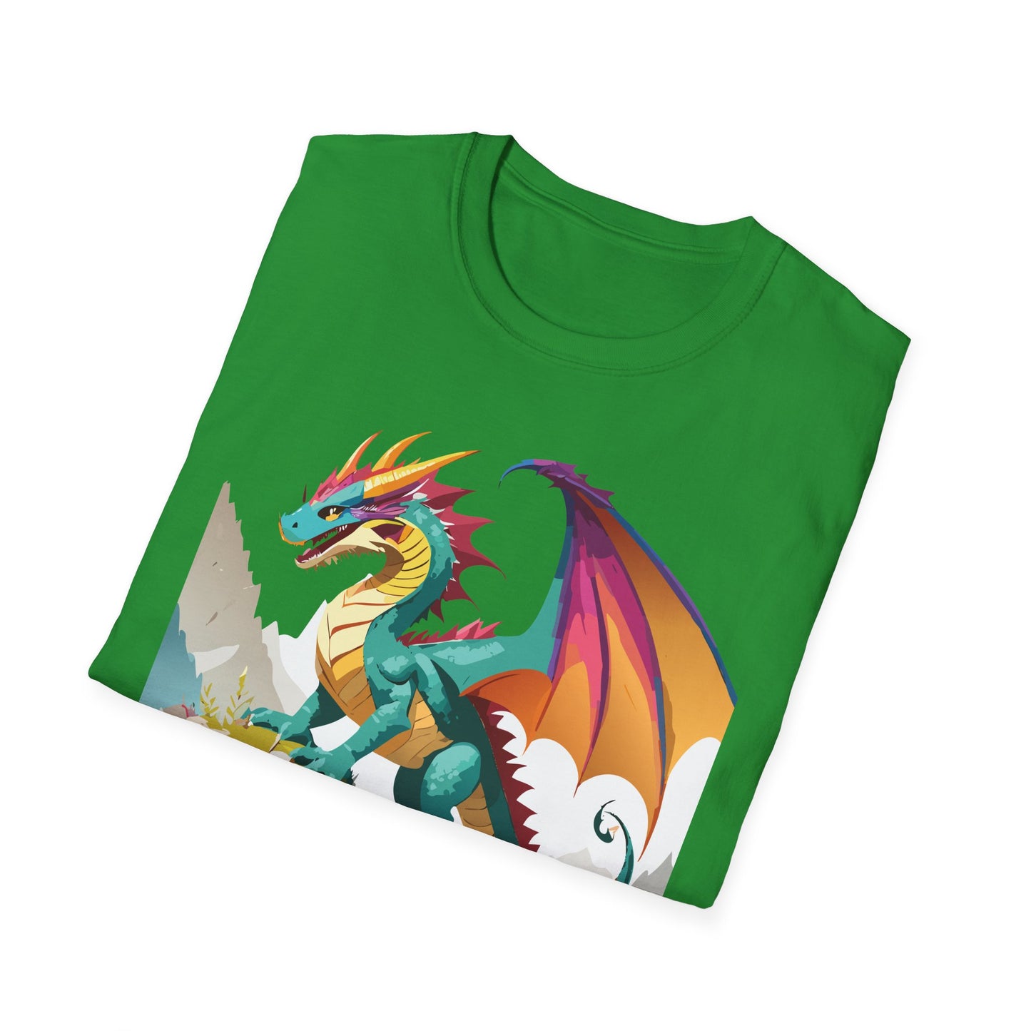Dragon T Shirt, Dragon Shirt, Shirt with Animals, Animal Shirt