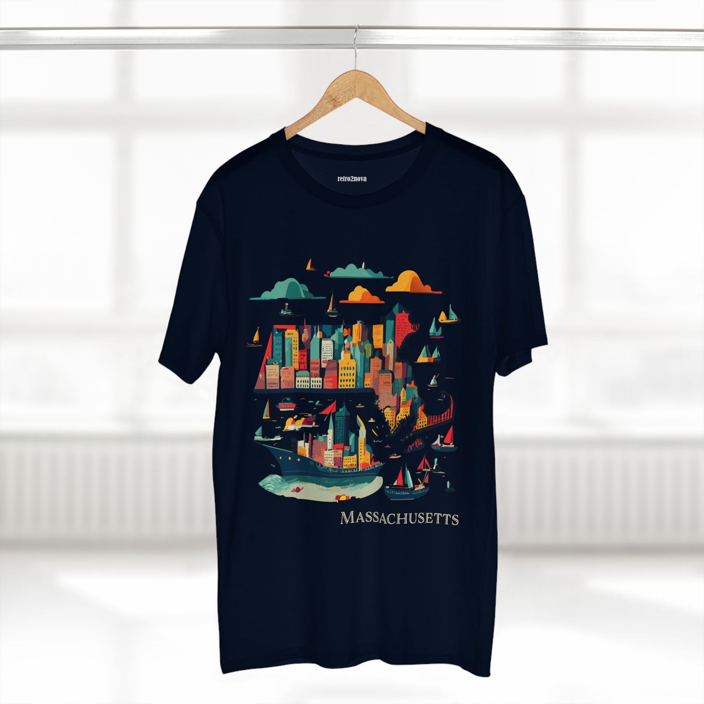 US State Shirts, Massachusetts Shirt