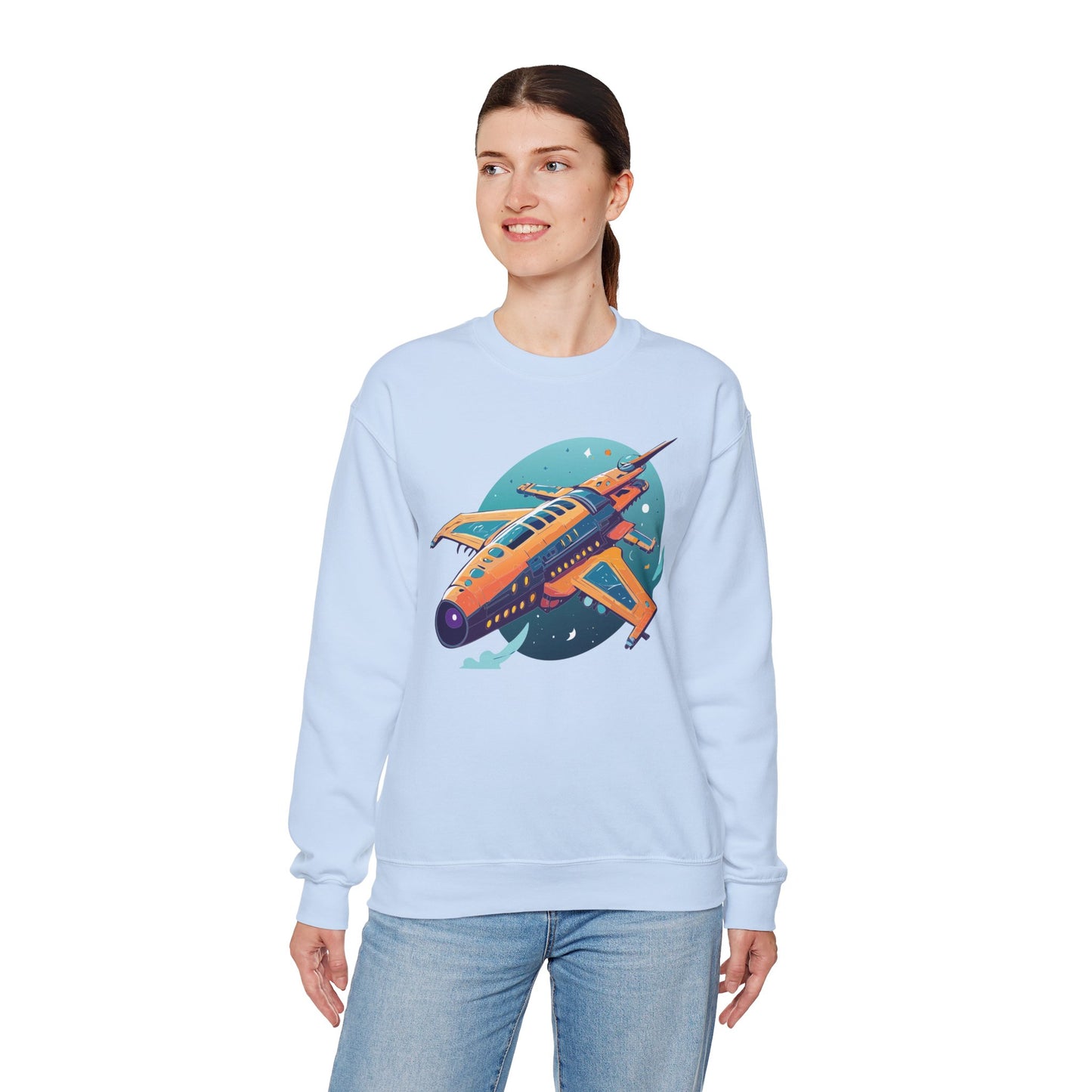 Space Shuttle Sweatshirt, Cosmic Sweatshirt, Astronaut Sweatshirt, Space Cosmic Sweatshirt