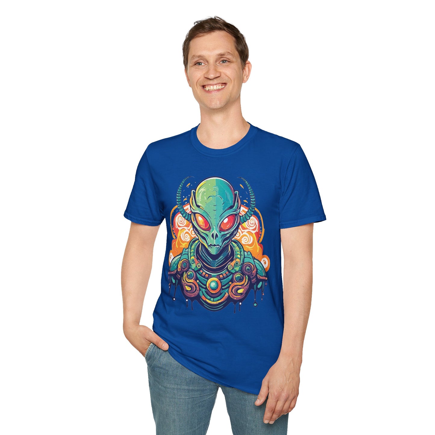 Alien T Shirt, Cosmos Shirt, Shirt with Aliens, Cosmo Shirts