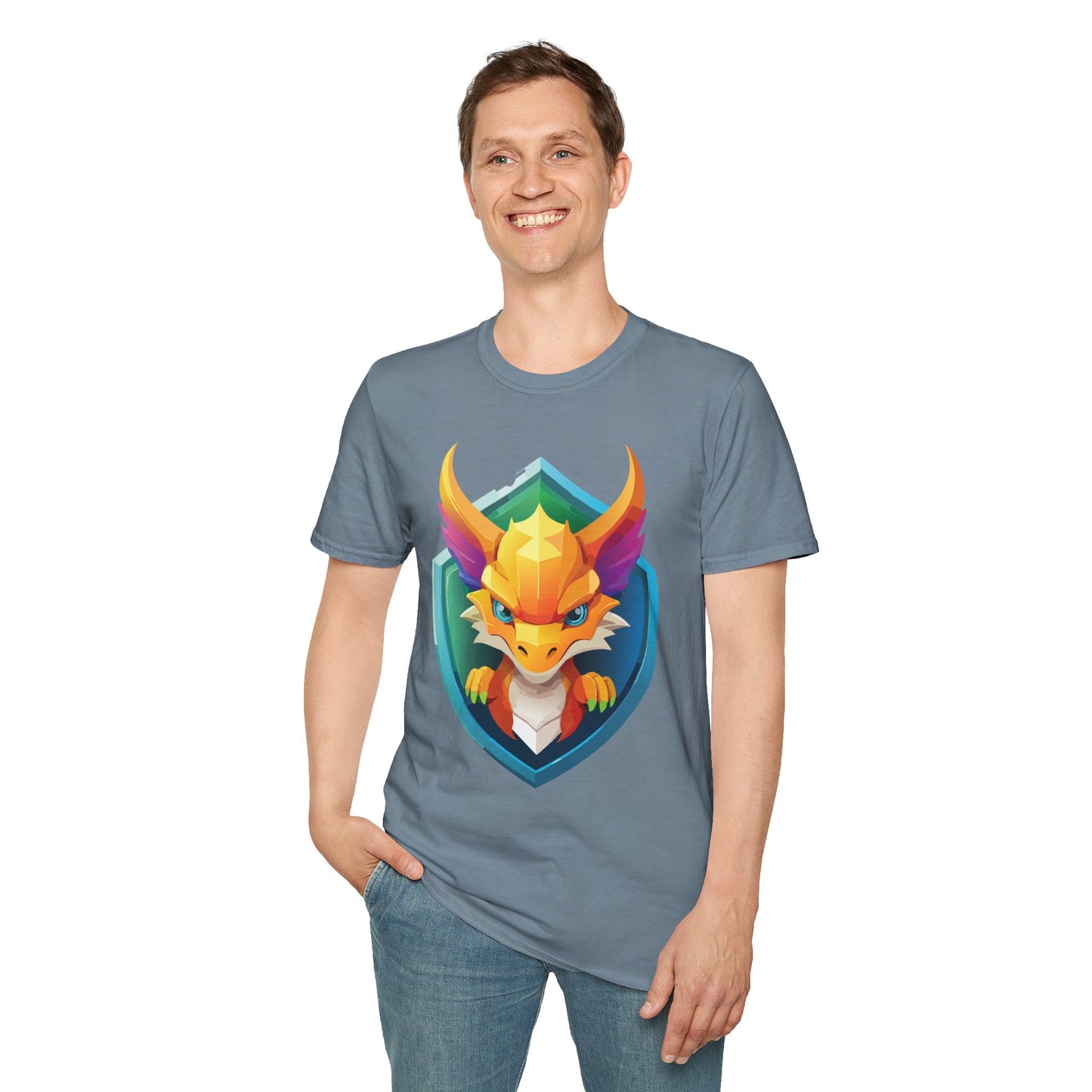 Dragon T Shirt, Dragon Shirt, Shirt with Animals, Animal Shirt