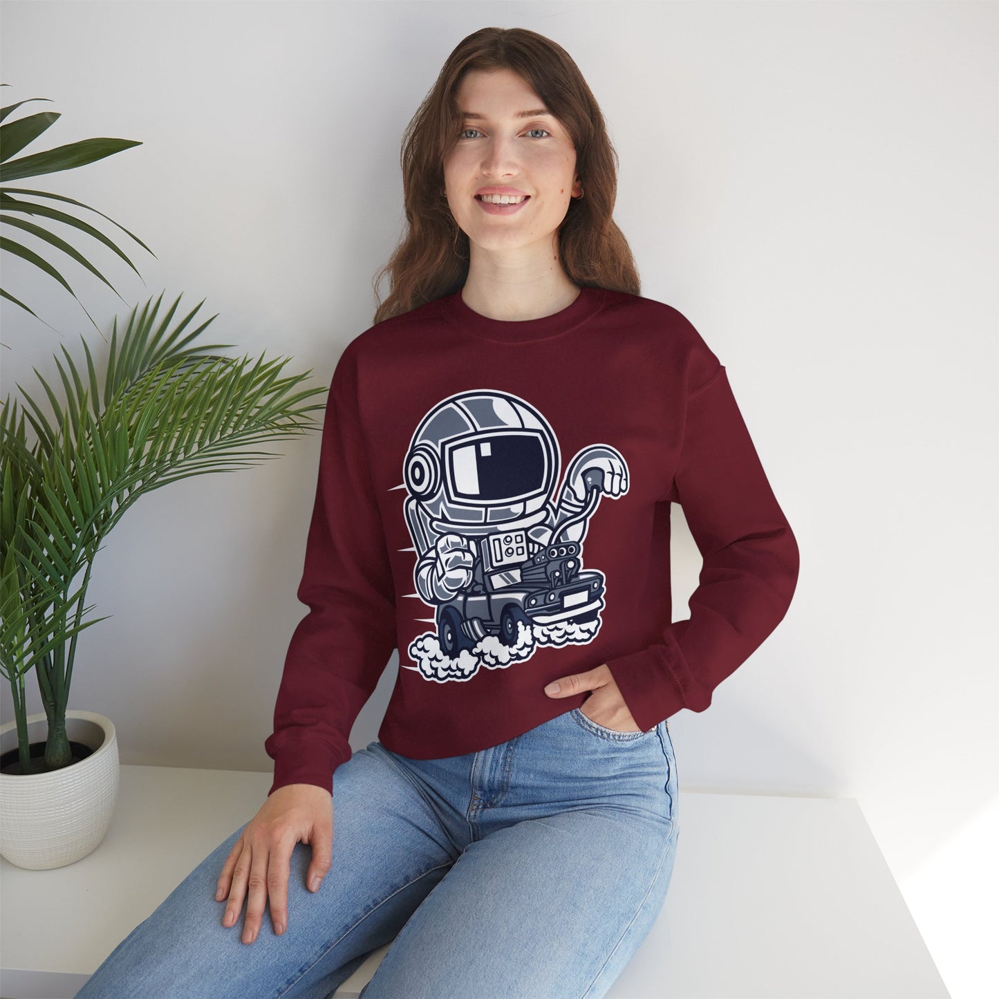 Space Shuttle Sweatshirt, Cosmic Sweatshirt, Astronaut Sweatshirt, Space Cosmic Sweatshirt