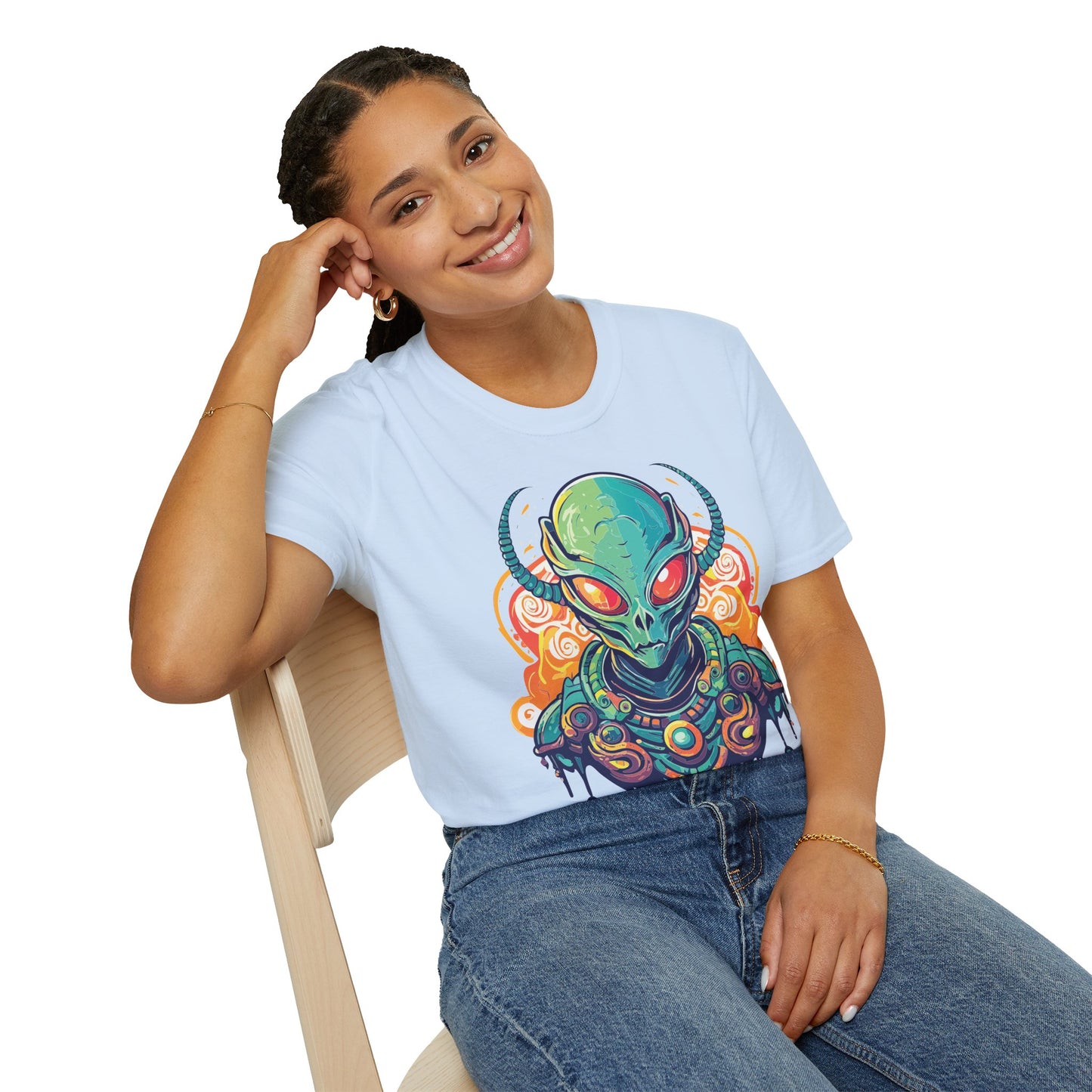 Alien T Shirt, Cosmos Shirt, Shirt with Aliens, Cosmo Shirts
