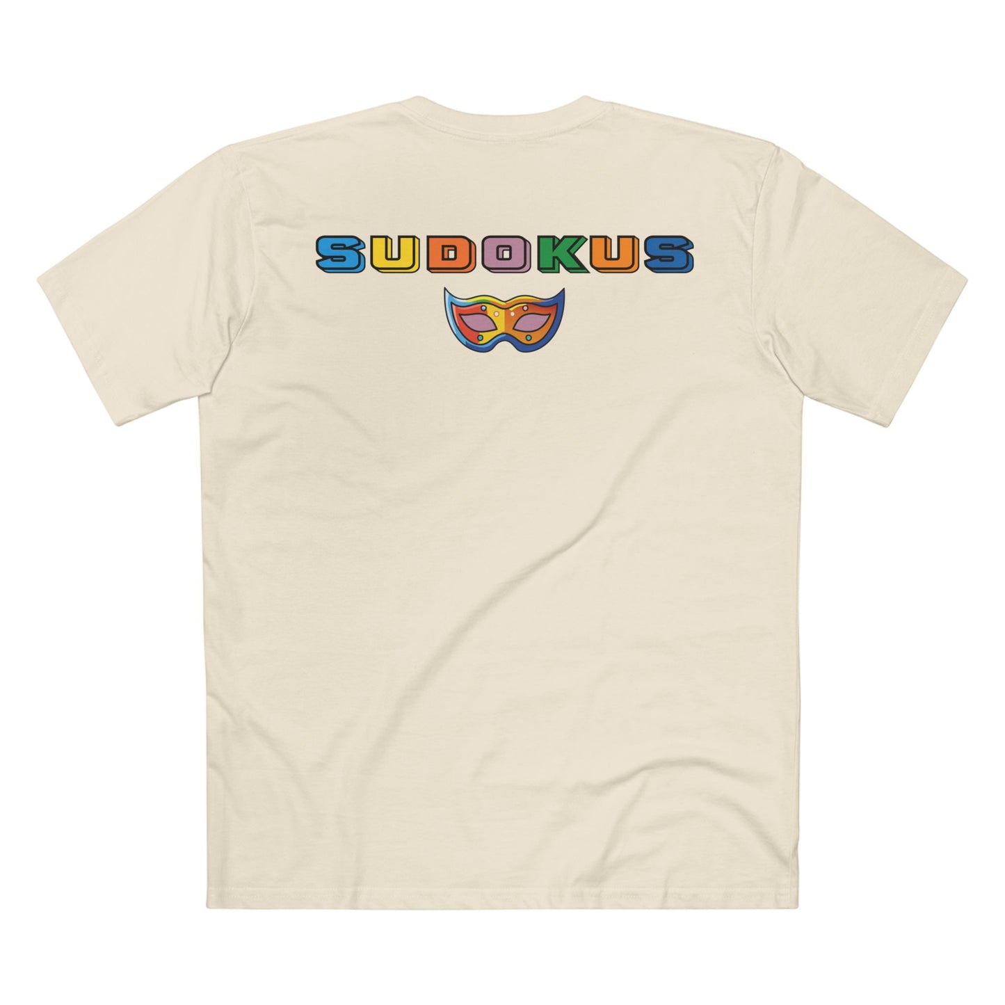 Mask Shirt, Shirt with Face - SudokuS