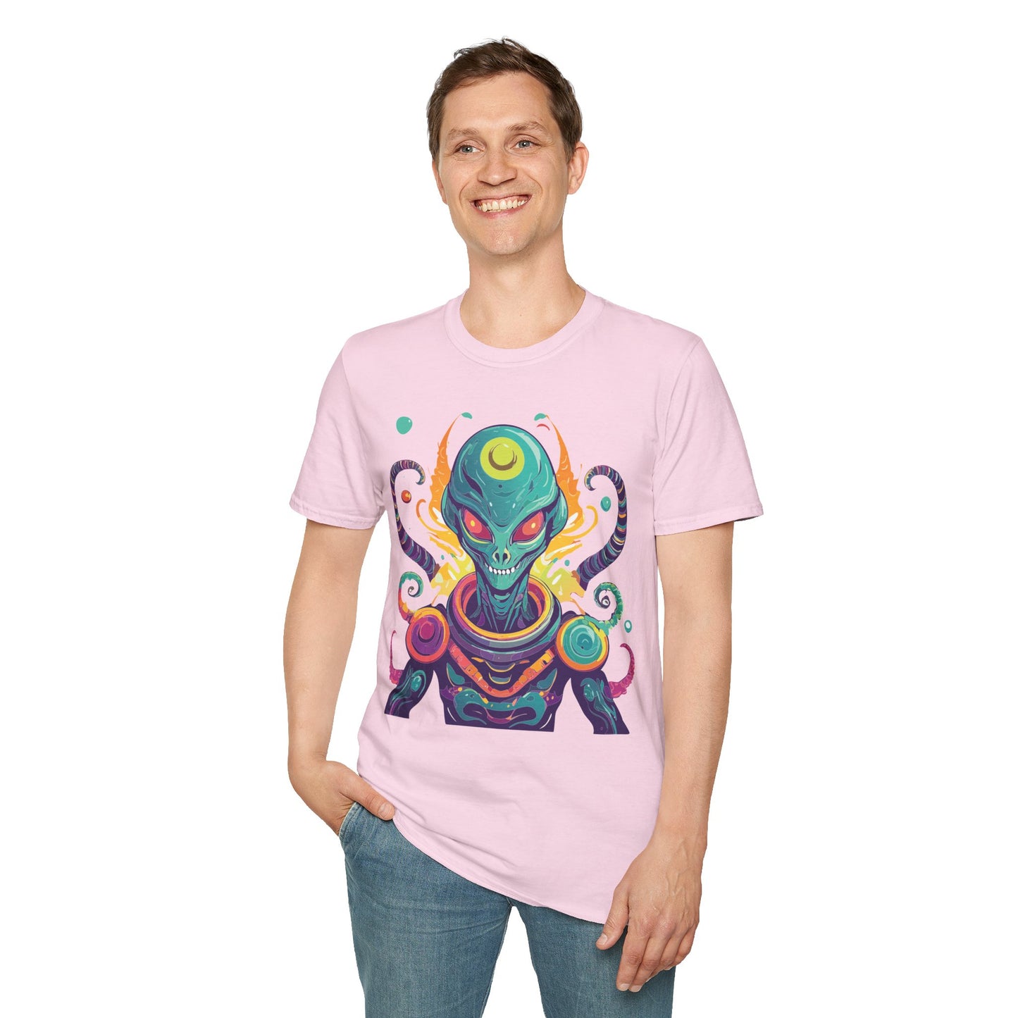 Alien T Shirt, Cosmos Shirt, Shirt with Aliens, Cosmo Shirts