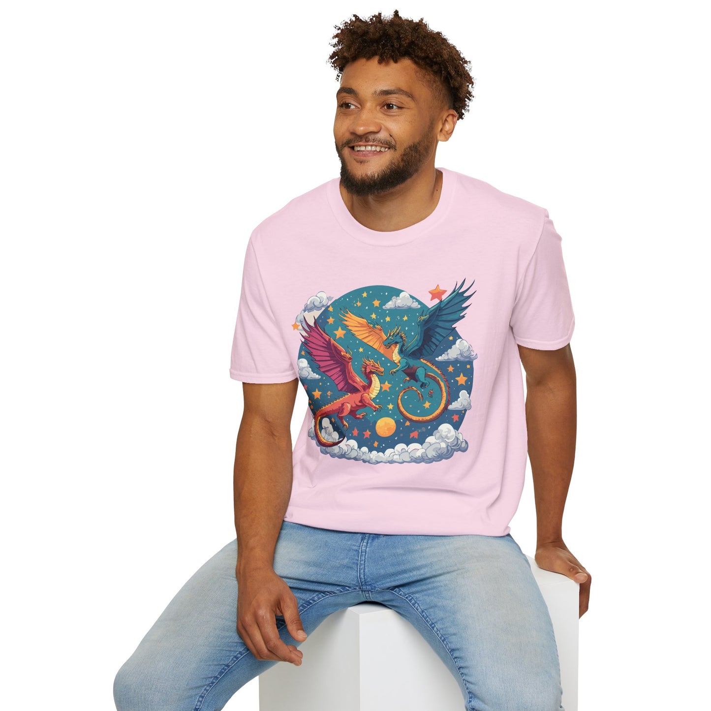 Dragon T Shirt, Dragon Shirt, Shirt with Animals, Animal Shirt