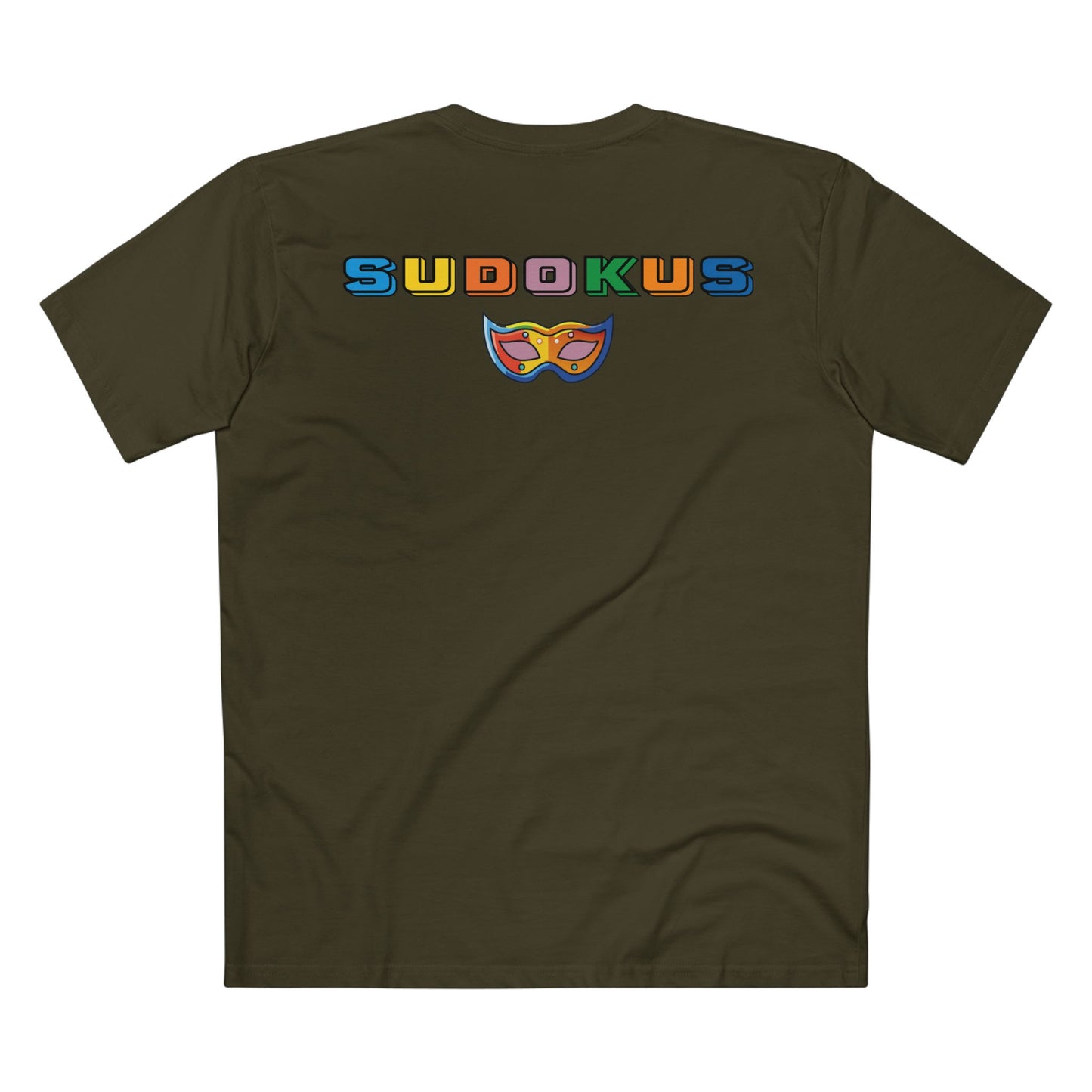 Mask Shirt, Shirt with Face - SudokuS