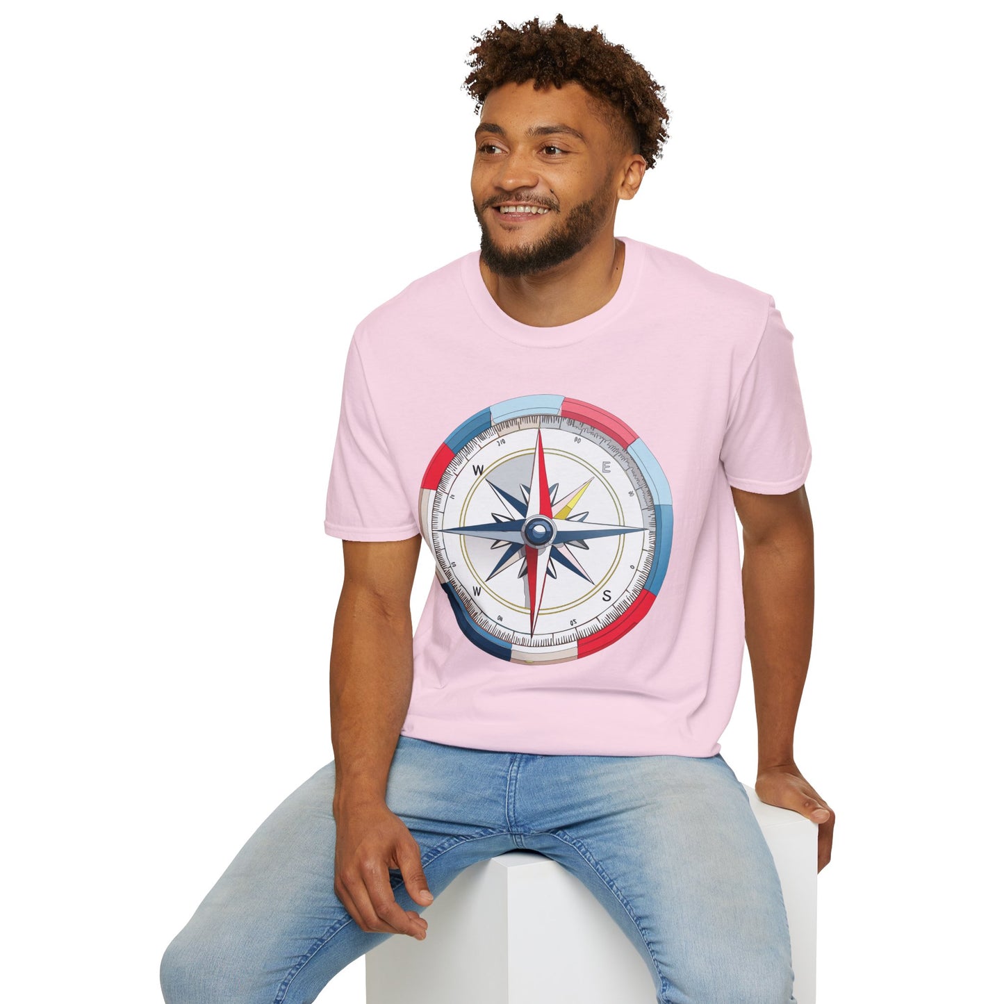 Compass T Shirt, Compass Shirt, Shirt with Compass, Navigator Shirt